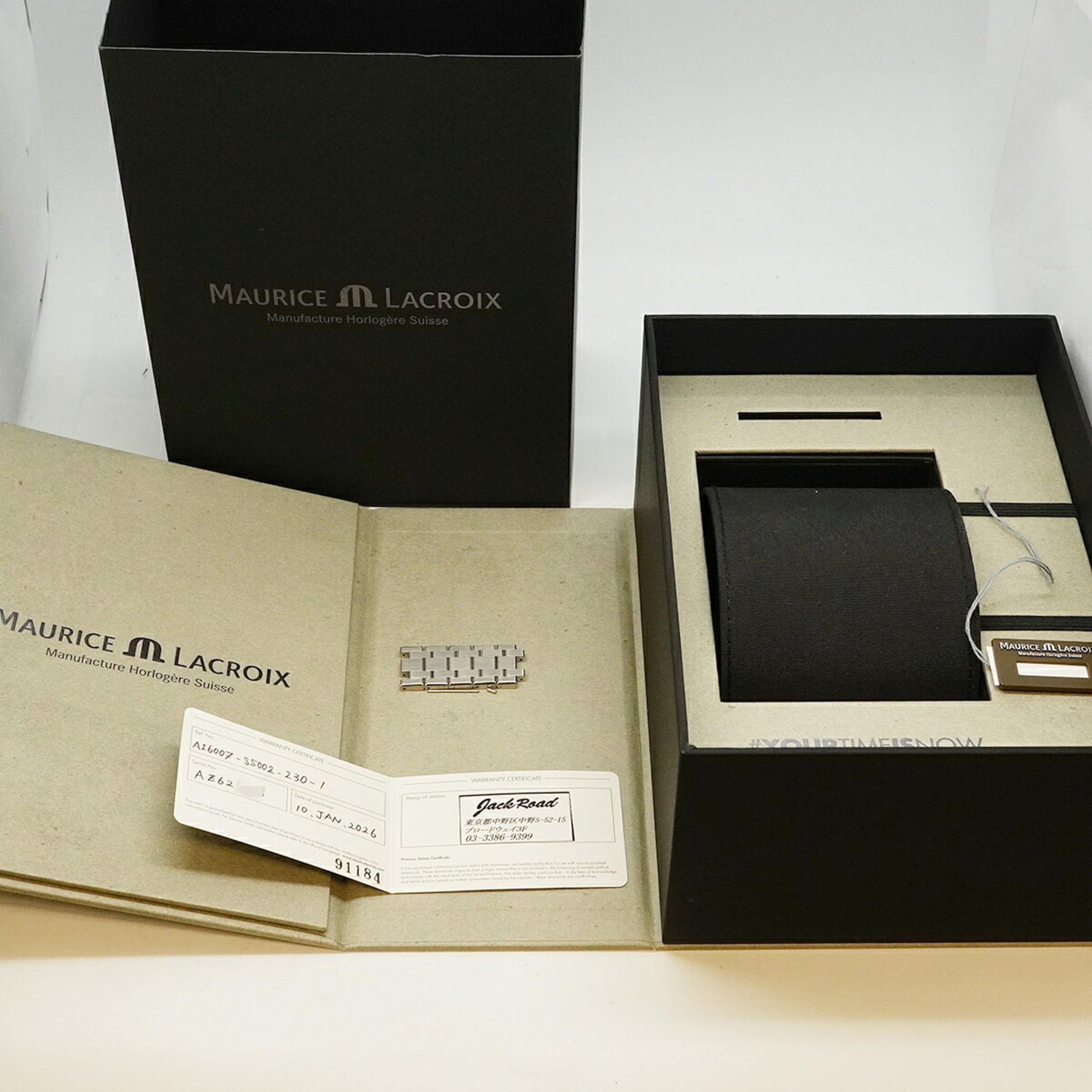 Maurice Lacroix Aikon Automatic AI6007-SS002-230-1 Gray Dial Men's Watch — Very Good