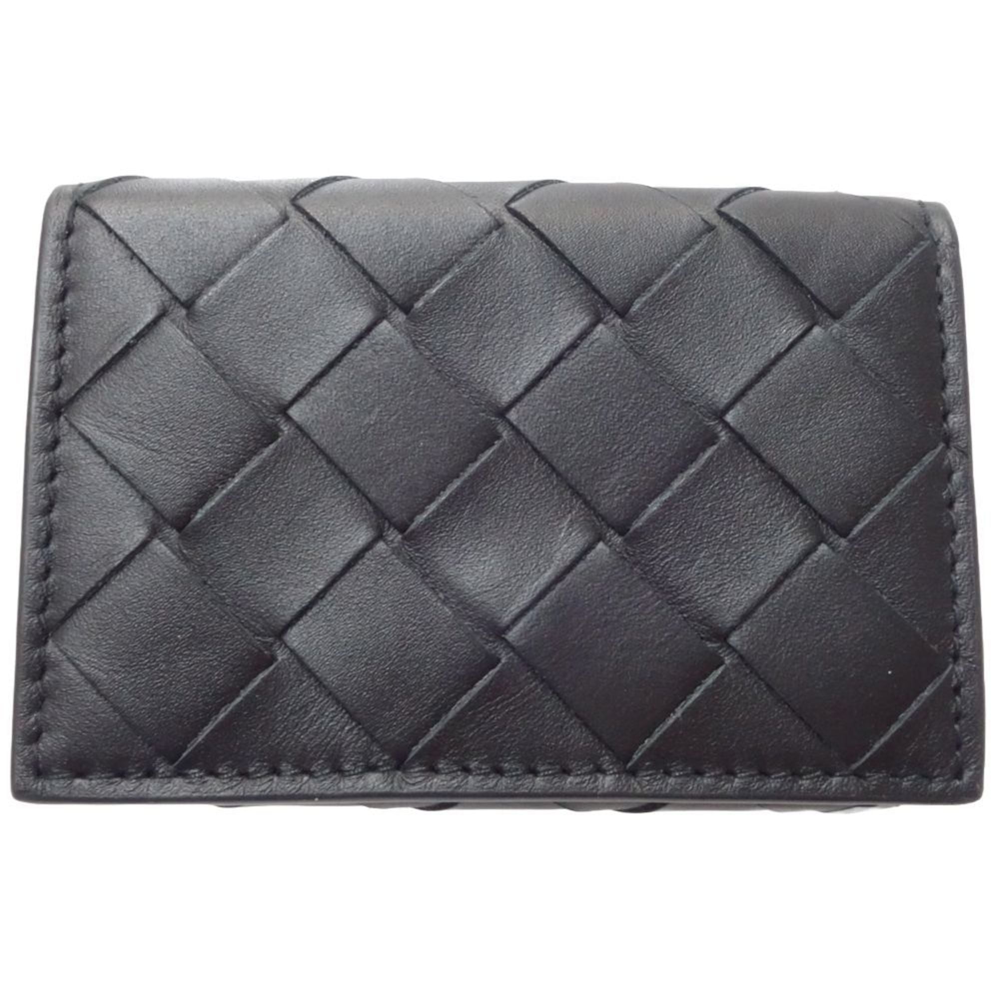 BOTTEGA VENETA Tiny Compact Wallet Intrecciato Women's Tri-fold P02173218C 181874