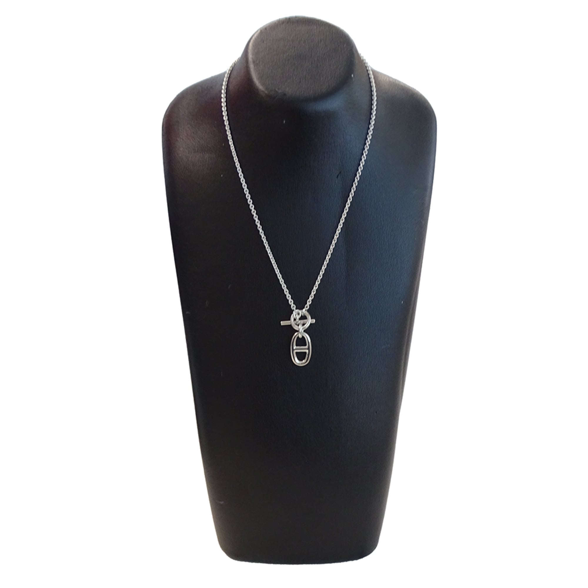 Hermes HERMES Chaine d'Ancre Amulet Necklace for Women, Brand Name, SV925 Silver Jewelry — Like New