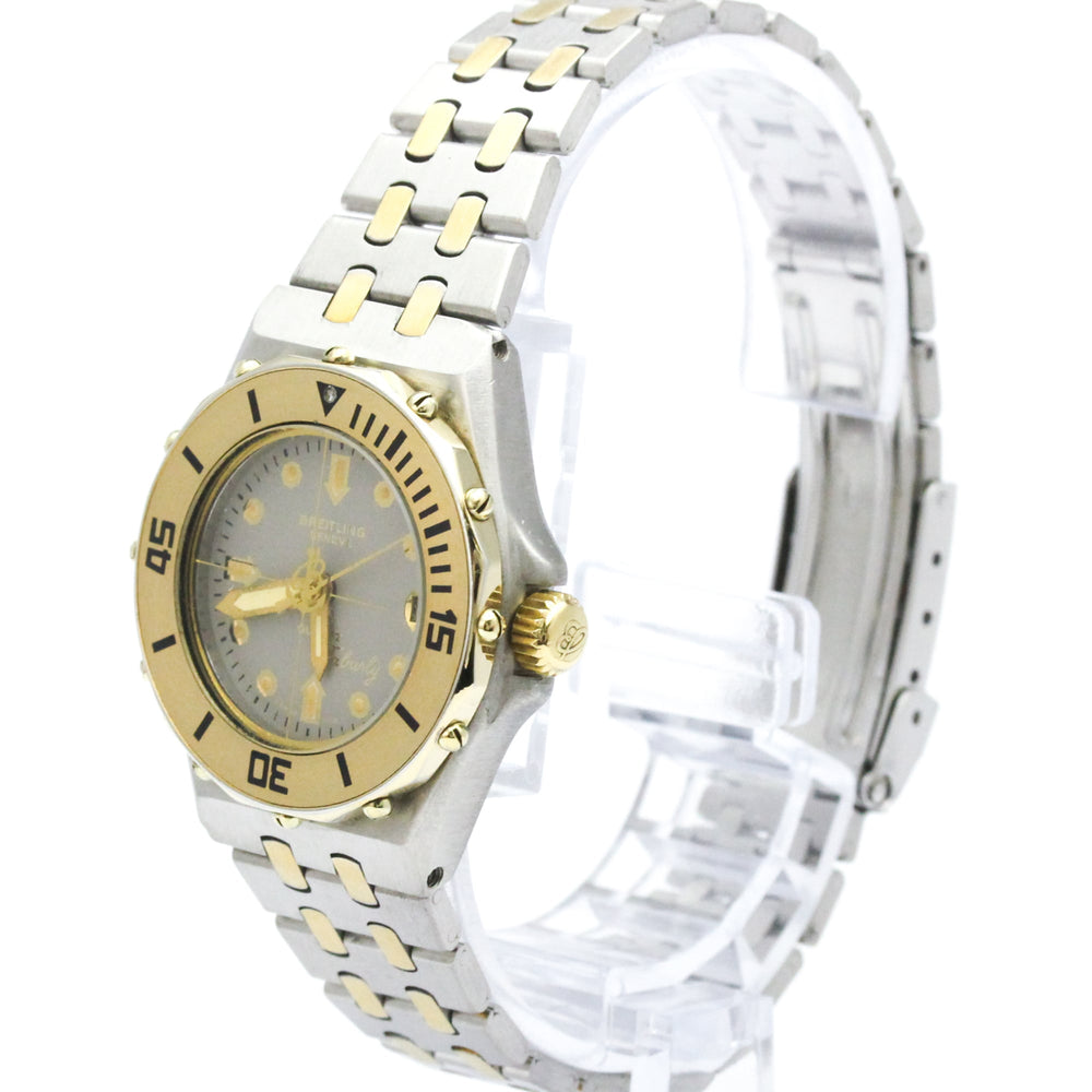 BREITLING Tabarly Gold Plated Stainless Steel Quartz Ladies Watch 80790 — Good