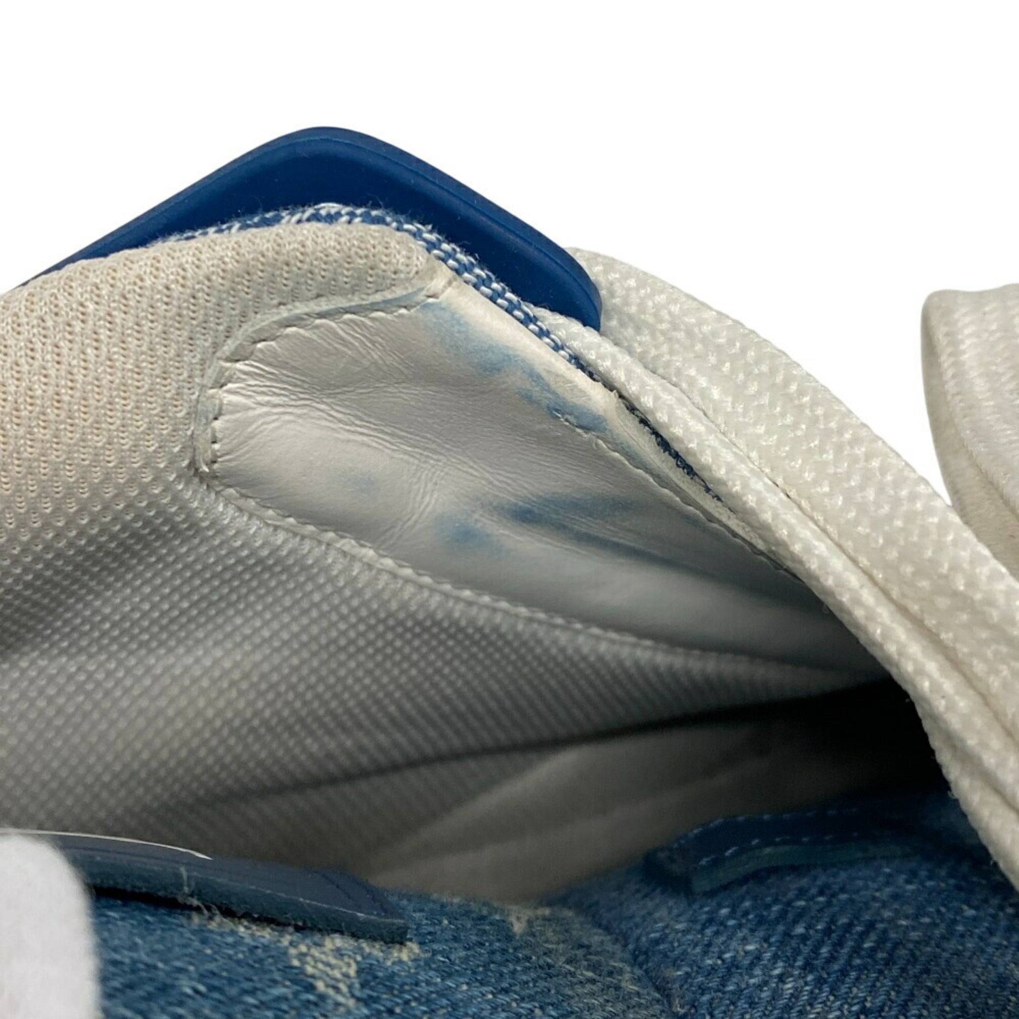 LOUIS VUITTON FD0270 Monogram Denim Sneakers Blue Men's