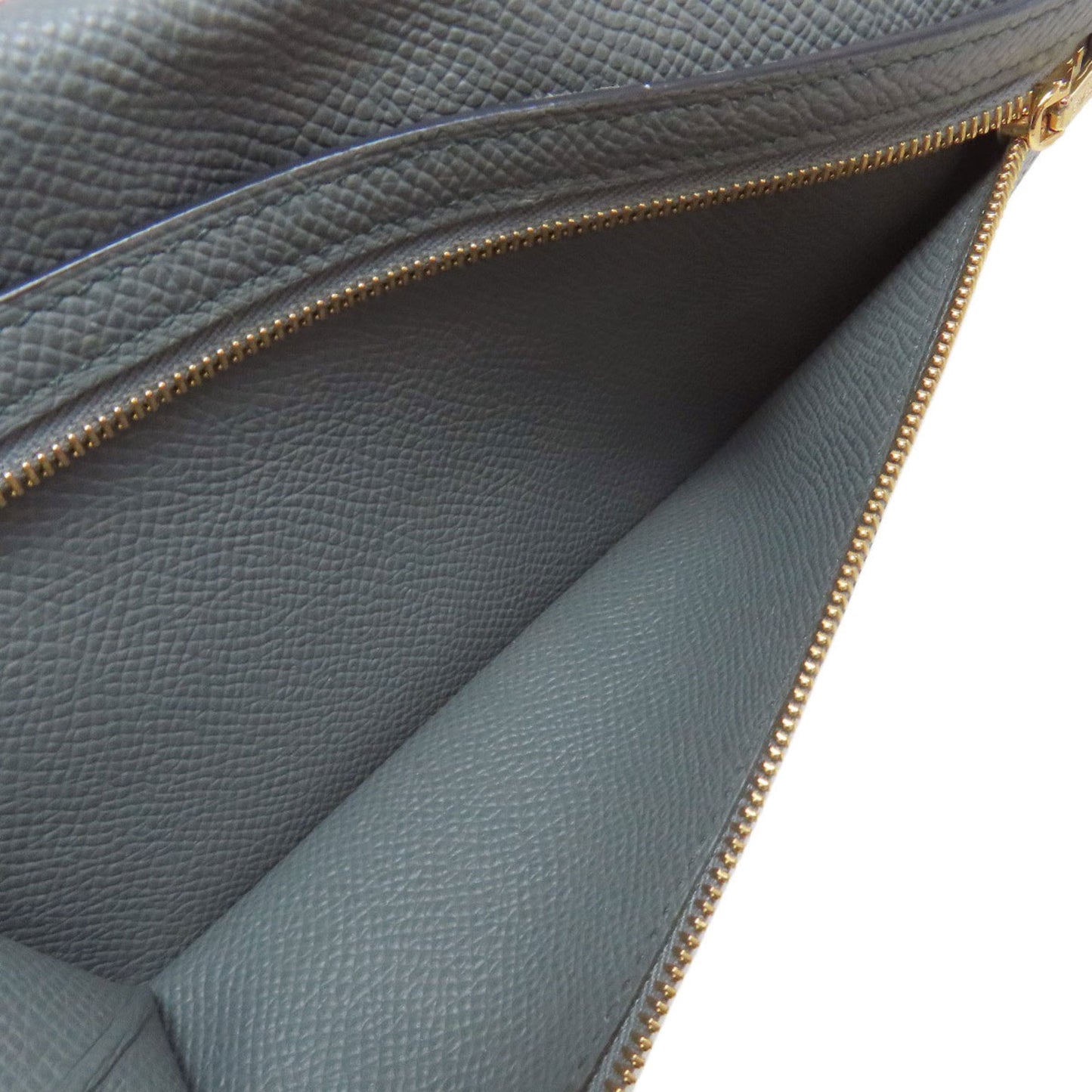 Hermes Hermès Bearn Soufflet Gold Hardware Long Wallet Epson Women's