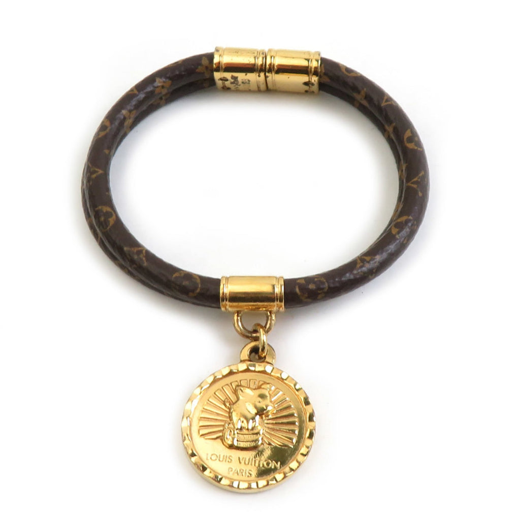 Louis Vuitton Monogram Rodeo Bracelet in Brown Canvas for Women (h31785i)