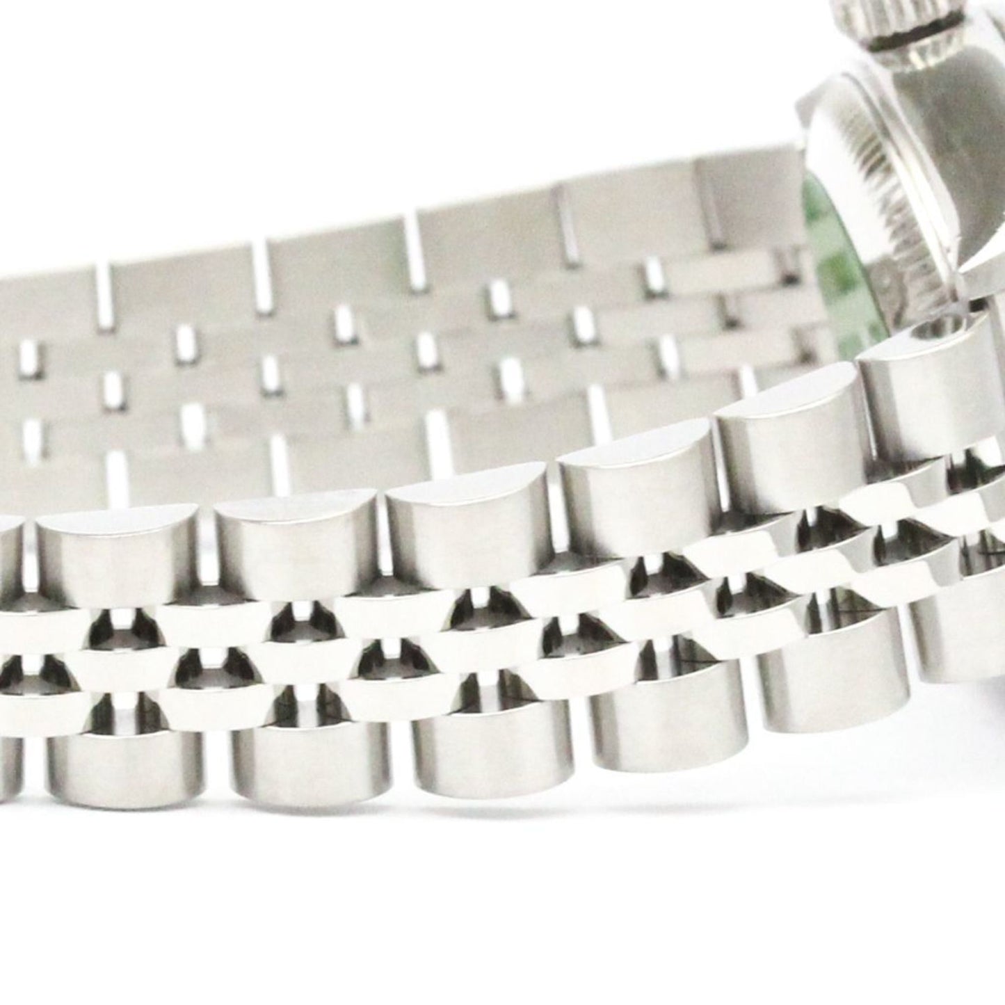 ROLEX Oyster Perpetual Date Steel Automatic Ladies Watch Polished