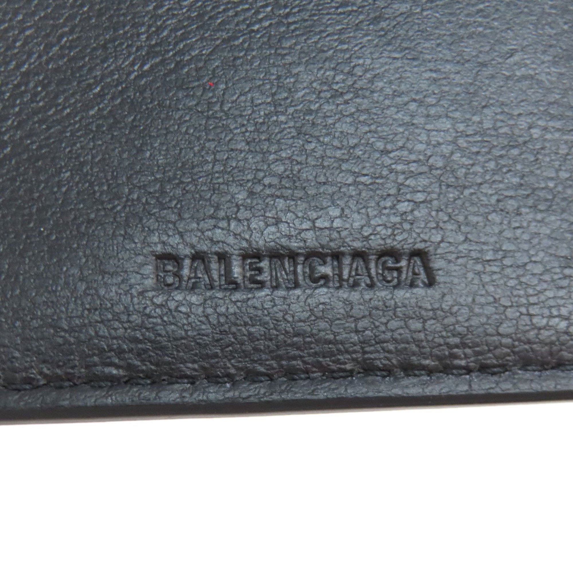 Balenciaga 594312 Tri-fold wallet, bi-fold leather, women's