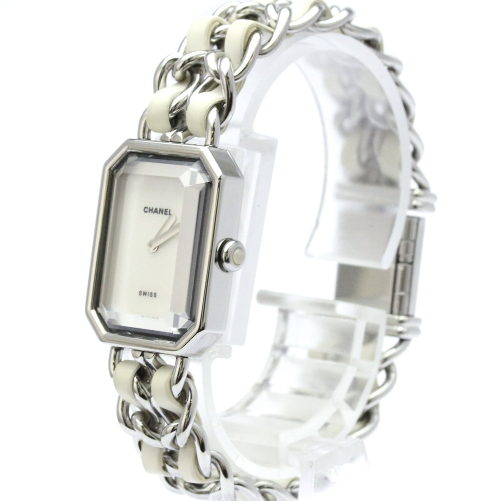 CHANEL Premiere Size M MOP Steel Quartz Ladies Watch H1639 Polished — Very Good