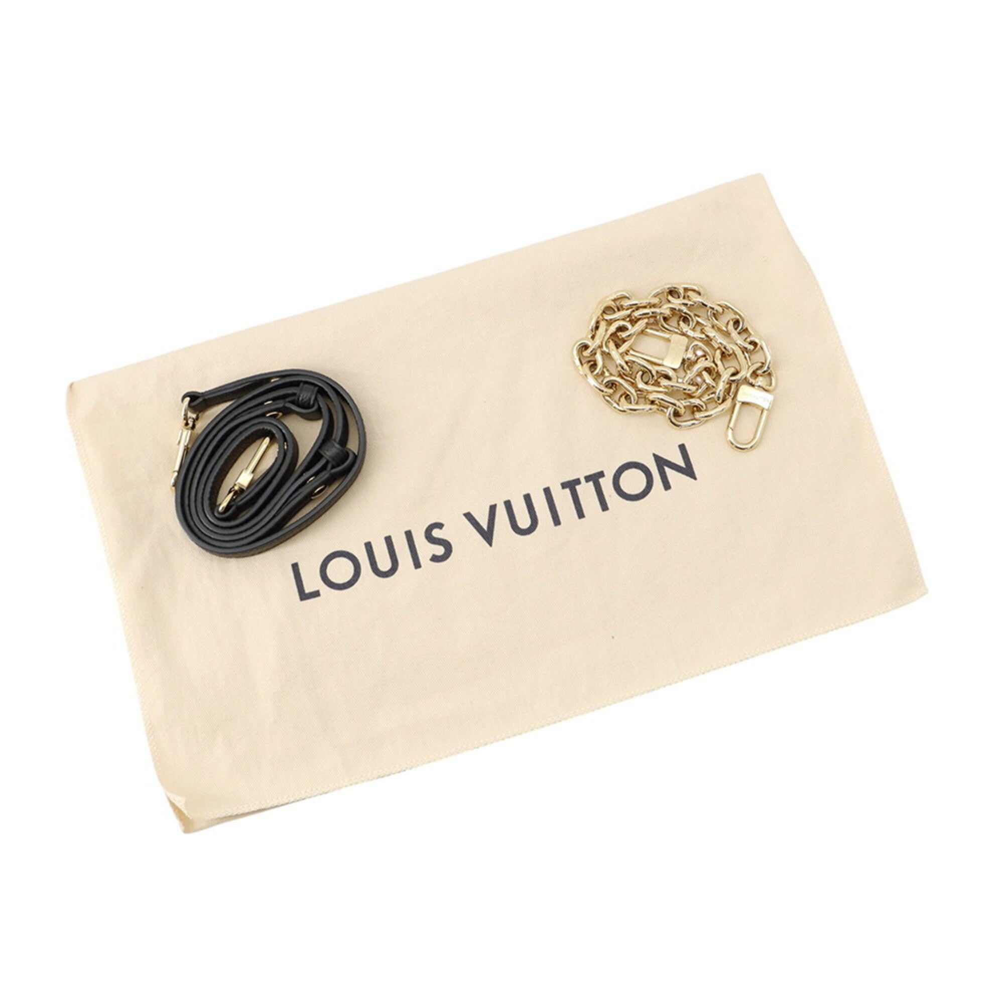 Louis Vuitton Monogram Empreinte Pochette Métis EW M46595 2-way Shoulder Bag, Black. Handbag for Women. LOUIS VUITTON — Like New