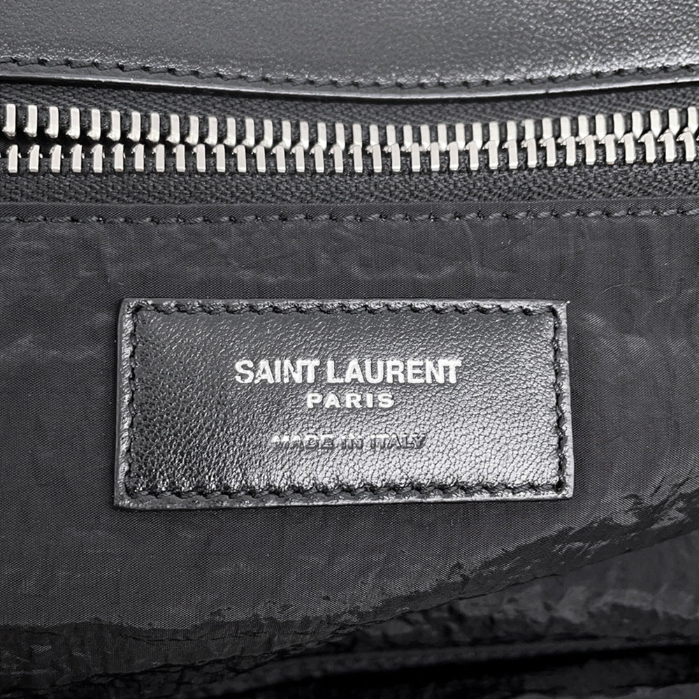 Yves Saint Laurent Saint Laurent Paris Tote Bag Sac de Jour Nylon Duffle 798526 SAINT LAURENT PARIS Black Handbag — Like New