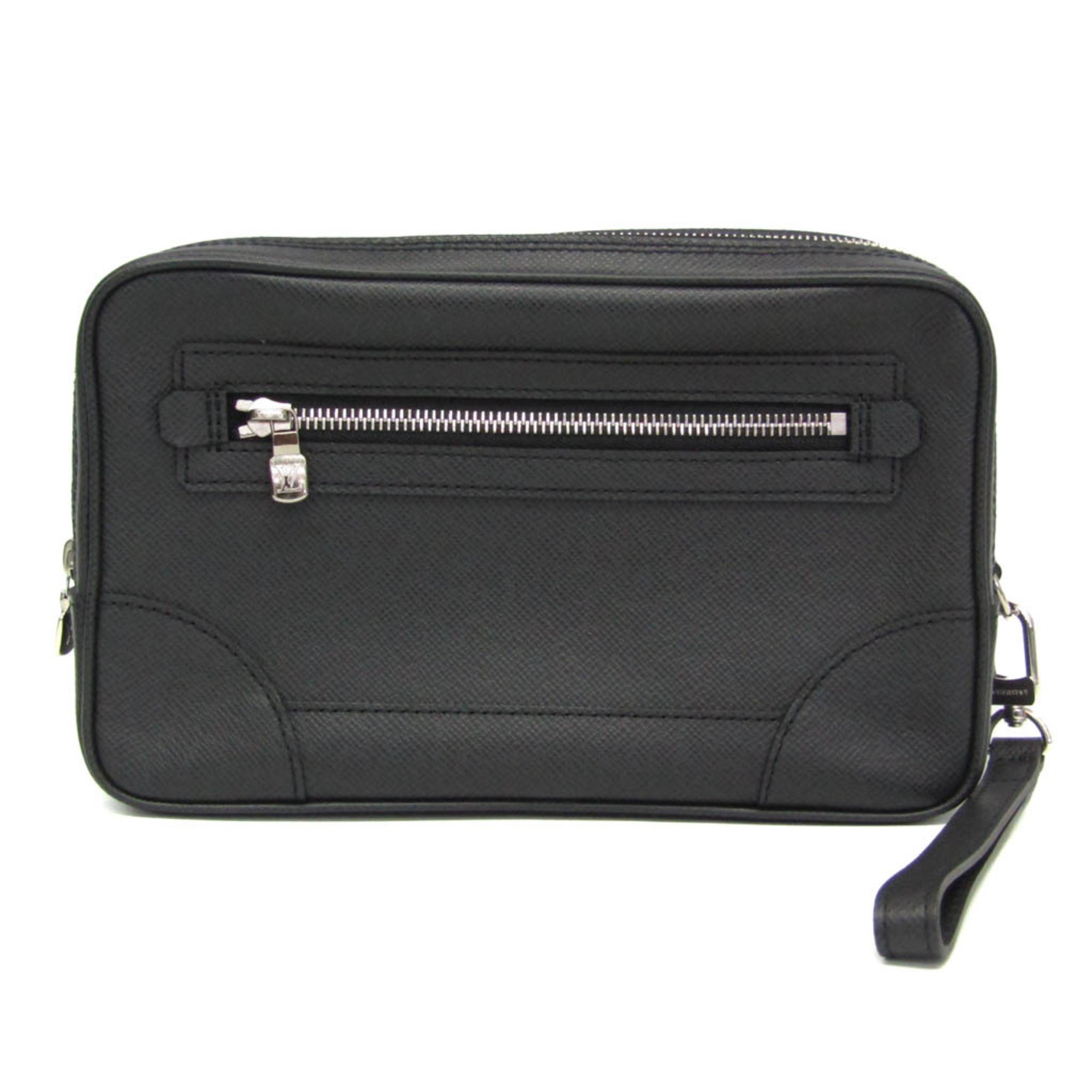 Louis Vuitton Taiga Pavel M31142 Men's Clutch Bag Ardoise — Like New