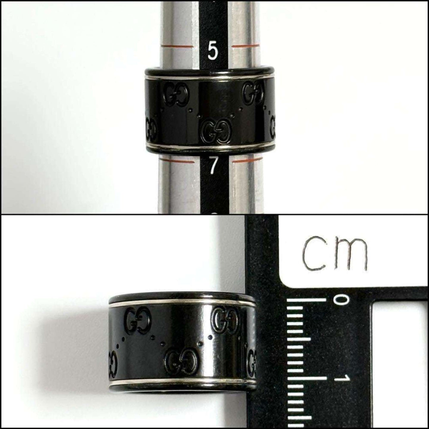 Gucci Men's Women's Pinky Icon Band Ring