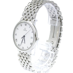 OMEGA De Ville Quartz Stainless Steel Mens Watch 7520.23 Polished — Very Good