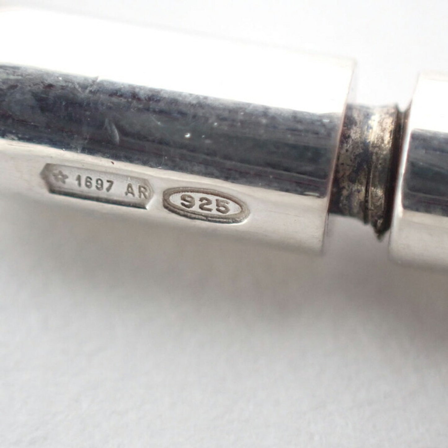 GUCCI SV925 DOG tag pendant necklace