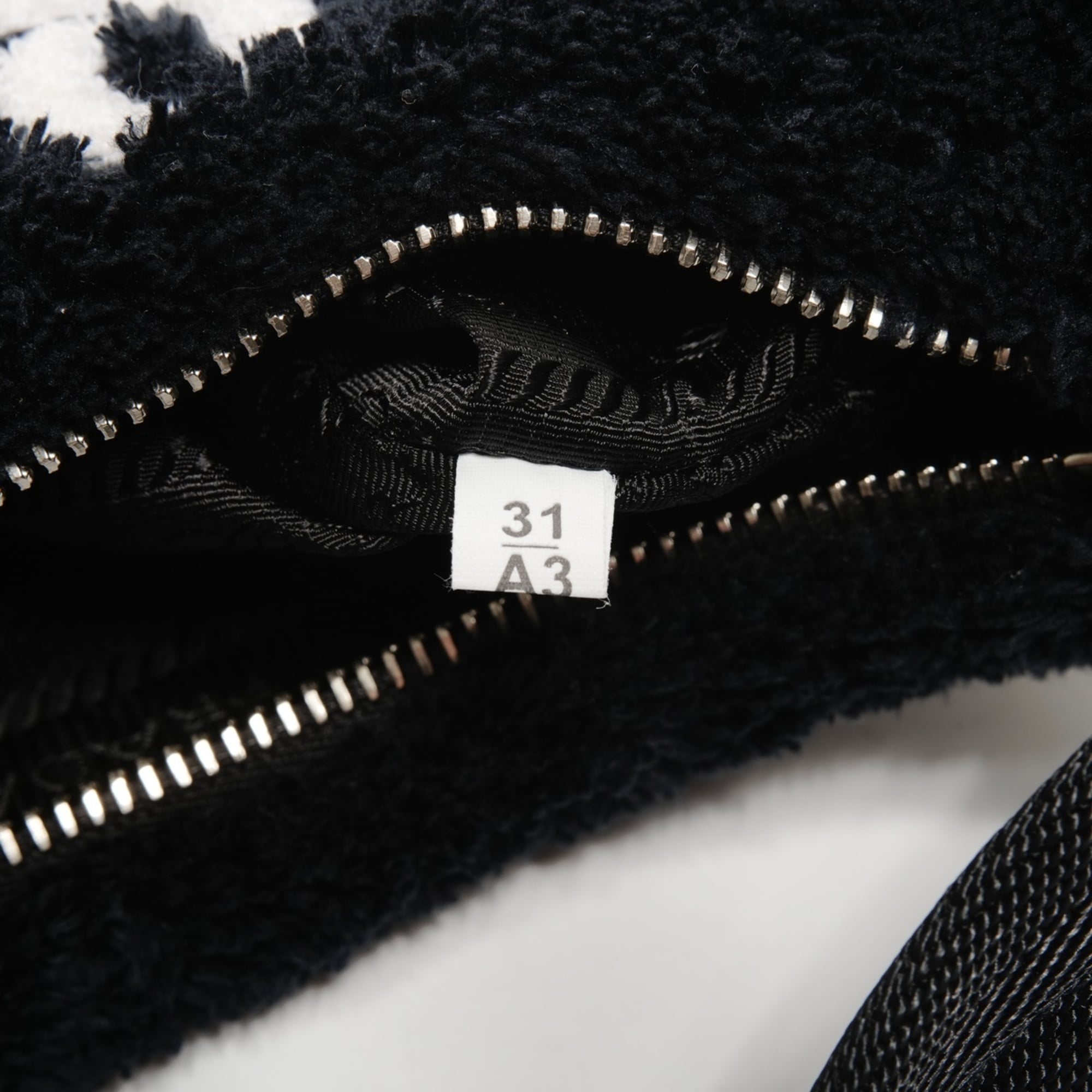 Prada Terry Mini 2000 Re-Edition Hobo Handbag in Black