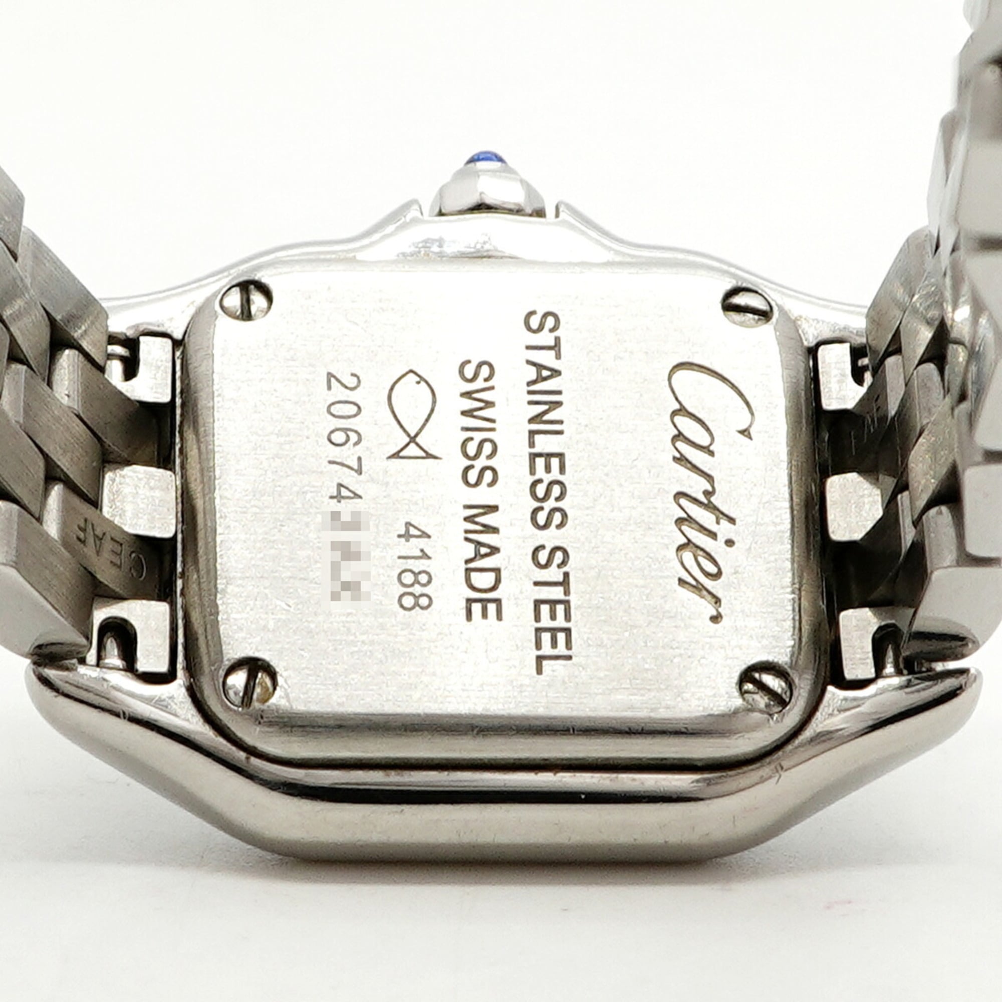 Cartier Panthère Mini WSPN0019 Silver Dial Women's Watch — Good