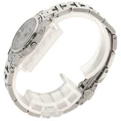 Hermes CL4.210 Clipper Nacle Watch Stainless Steel SS Ladies HERMES — Very Good