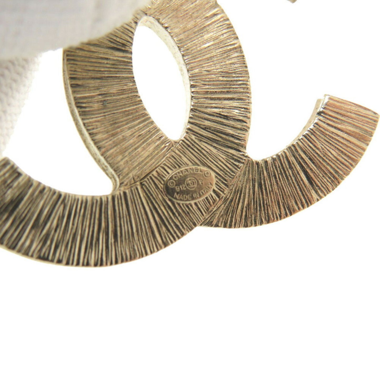 Chanel Coco Mark B12P GP Gold Brooch 0847CHANEL