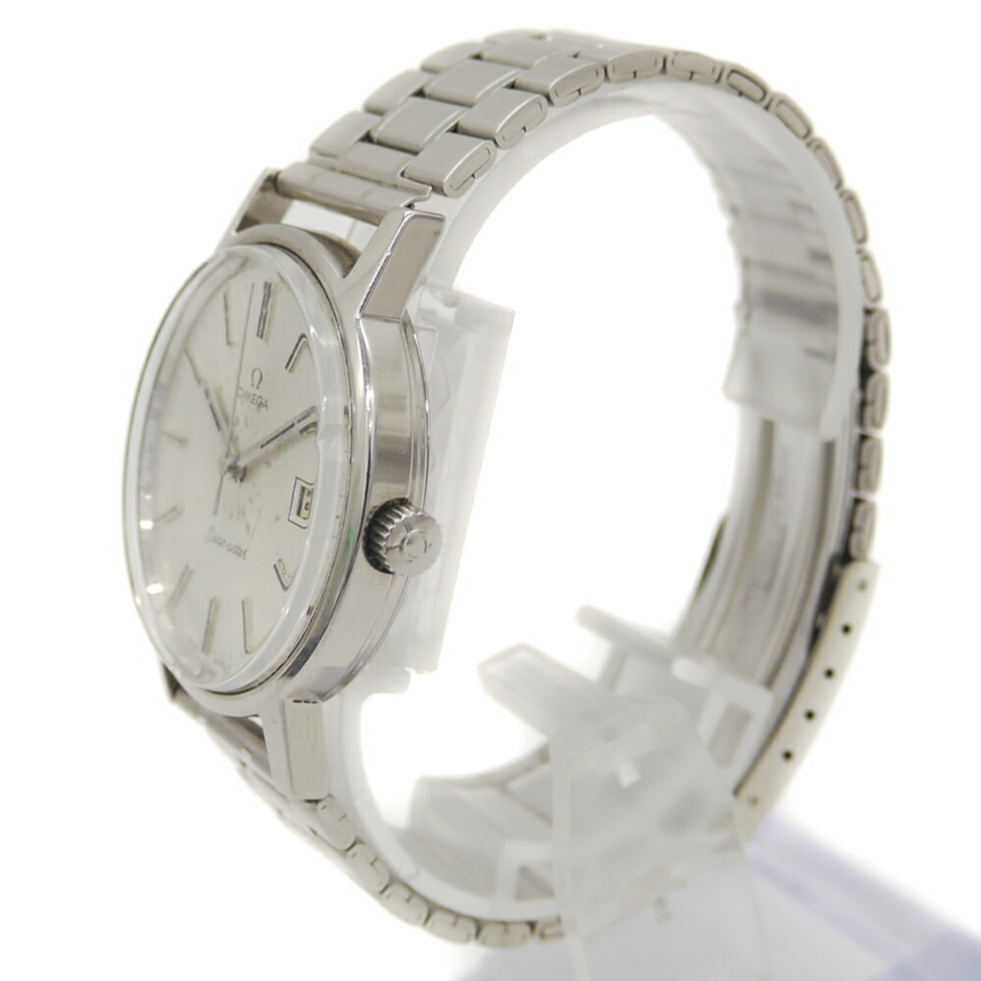 OMEGA Seamaster manual winding watch silver dial — Good