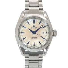 Omega Seamaster Aqua Terra 2577 70 Women's Watch, Date Display, White Shell, Quartz Watch — Very Good