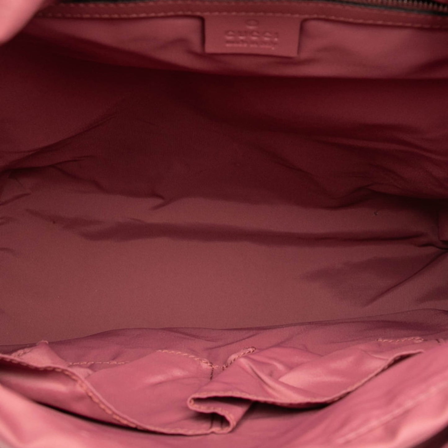 Gucci GG Blooms Antique Rose Backpack 405019 Beige Red Leather Women's GUCCI