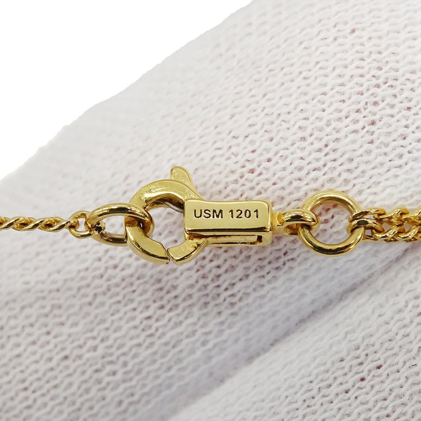 Celine Triomphe Gold Double-Strand Necklace for Women, Accessory with Logo