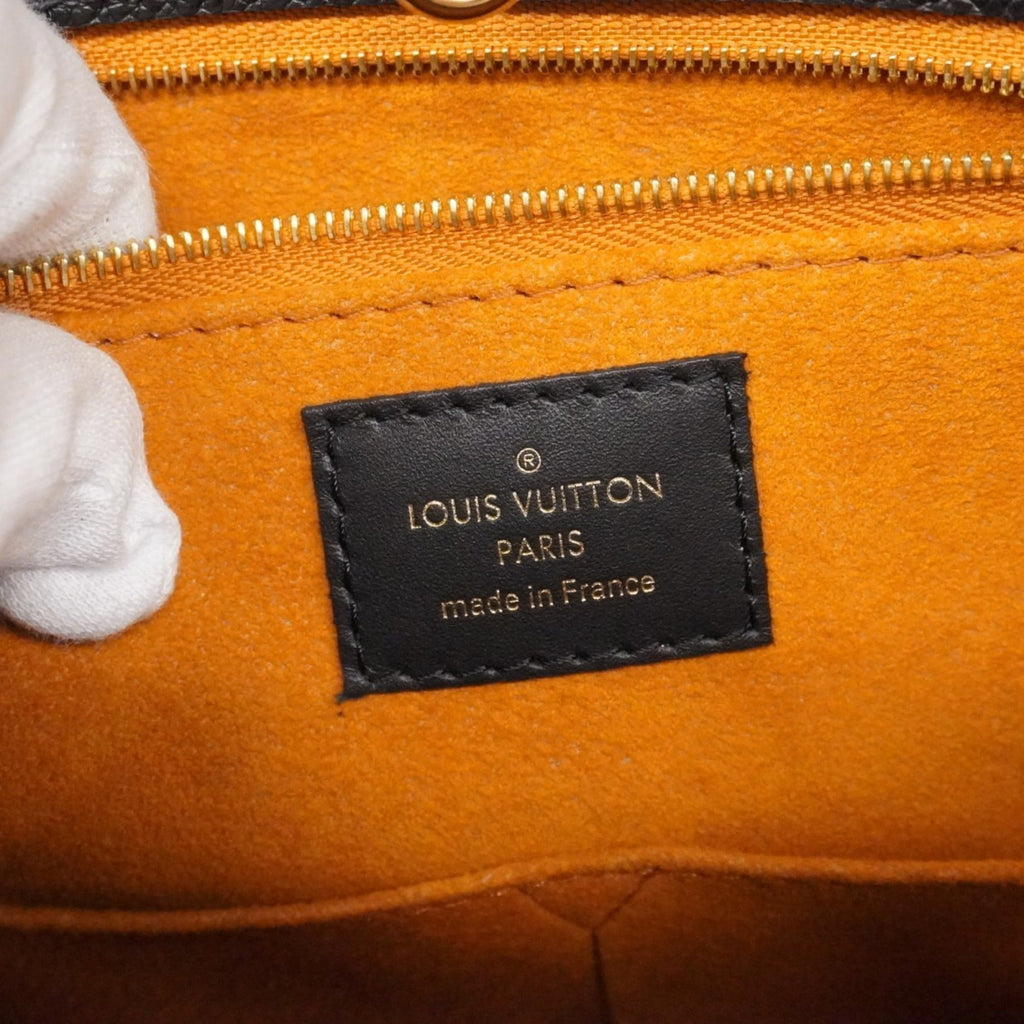 Louis Vuitton Monogram Empreinte On-the-Go Tote Bag MM M45595 Noir 2-Way for Women P2393529