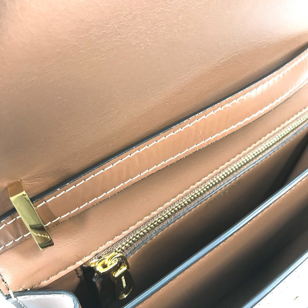 Burberry 8039365 Bag 2WAY bag Clutch bag Crossbody Shoulder Bag Beige Brown — Like New