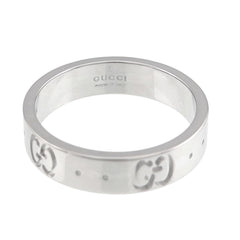 Gucci Icon #7 Ring, 18K White Gold (750) — Like New