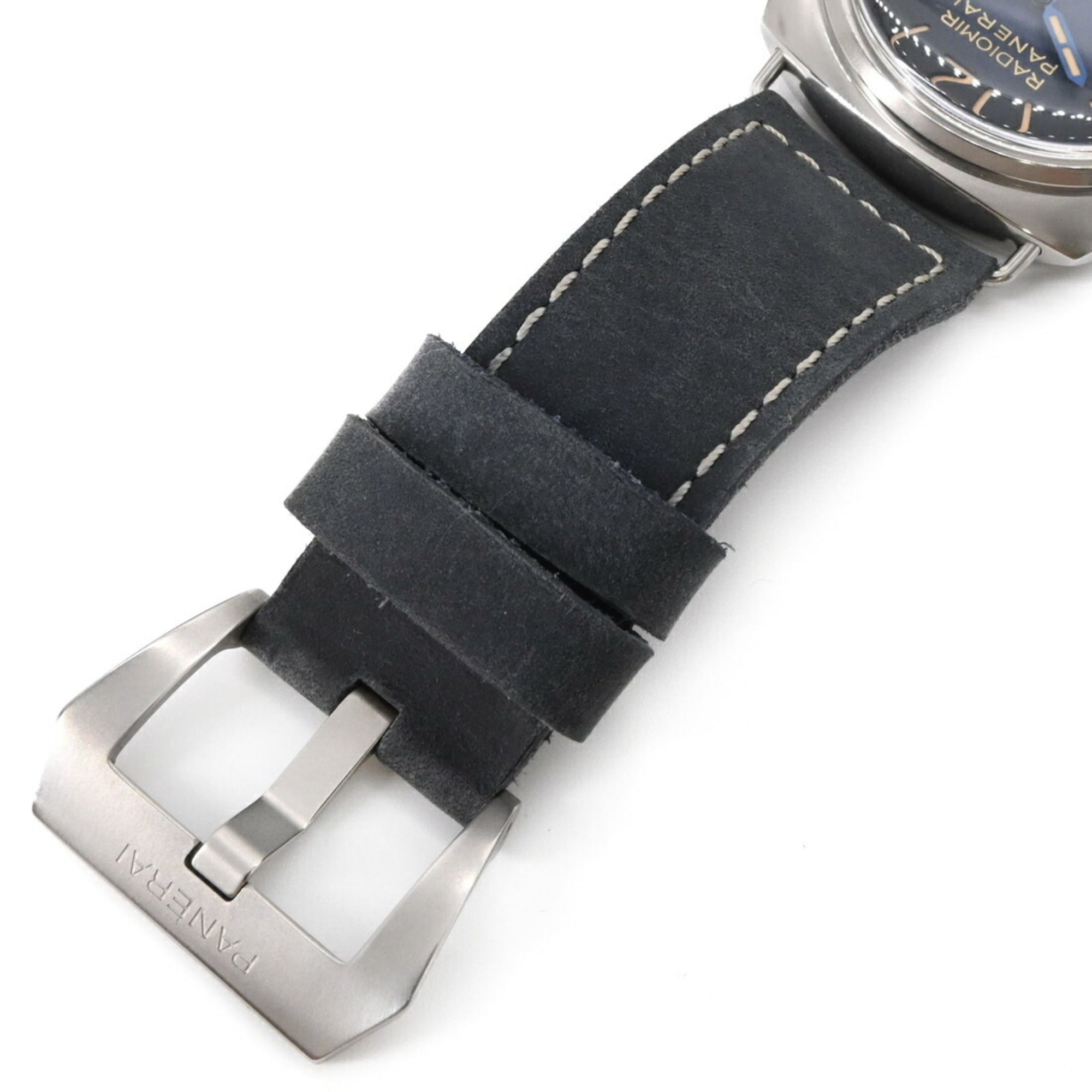 PANERAI Radiomir Tre Giorni 45mm Watch with Blue Dial PAM01335 — Like New