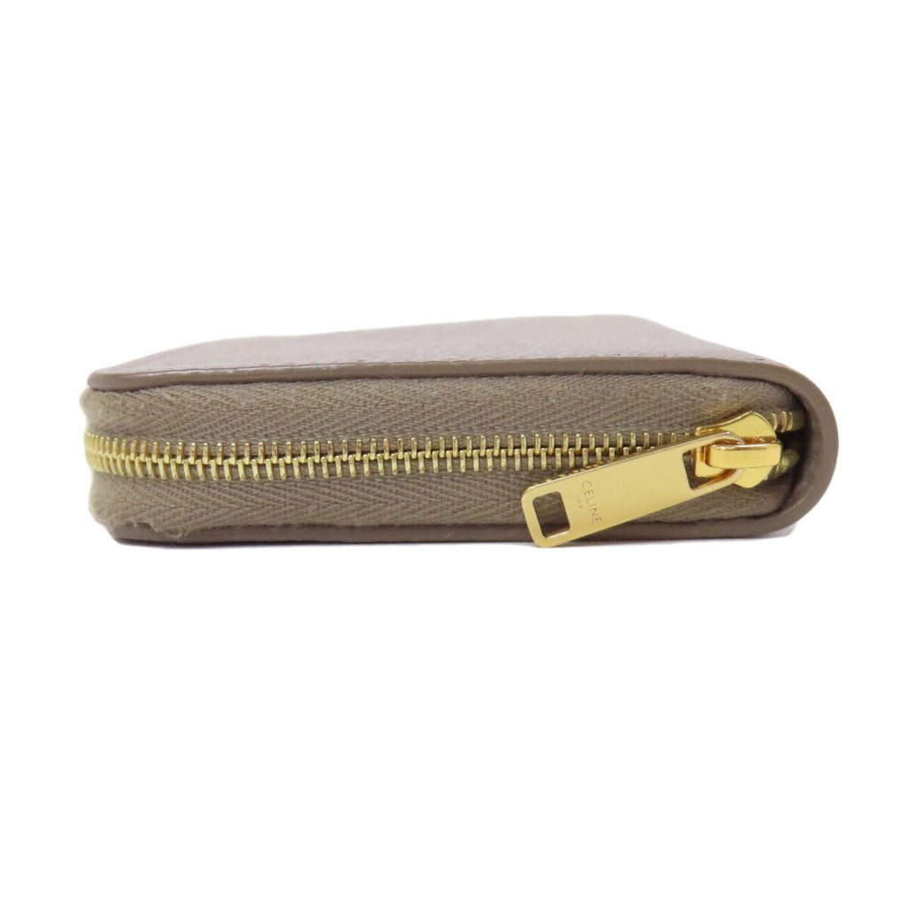 Celine Wallet/Coin Case Leather Women's