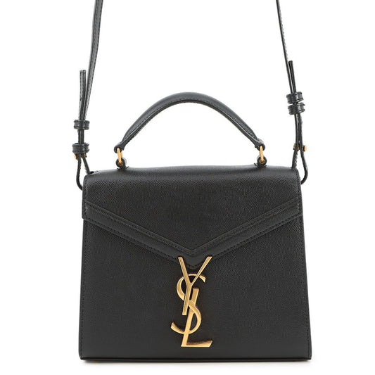 Saint Laurent Paris Cassandra Mini Leather Handbag 623930 2-way