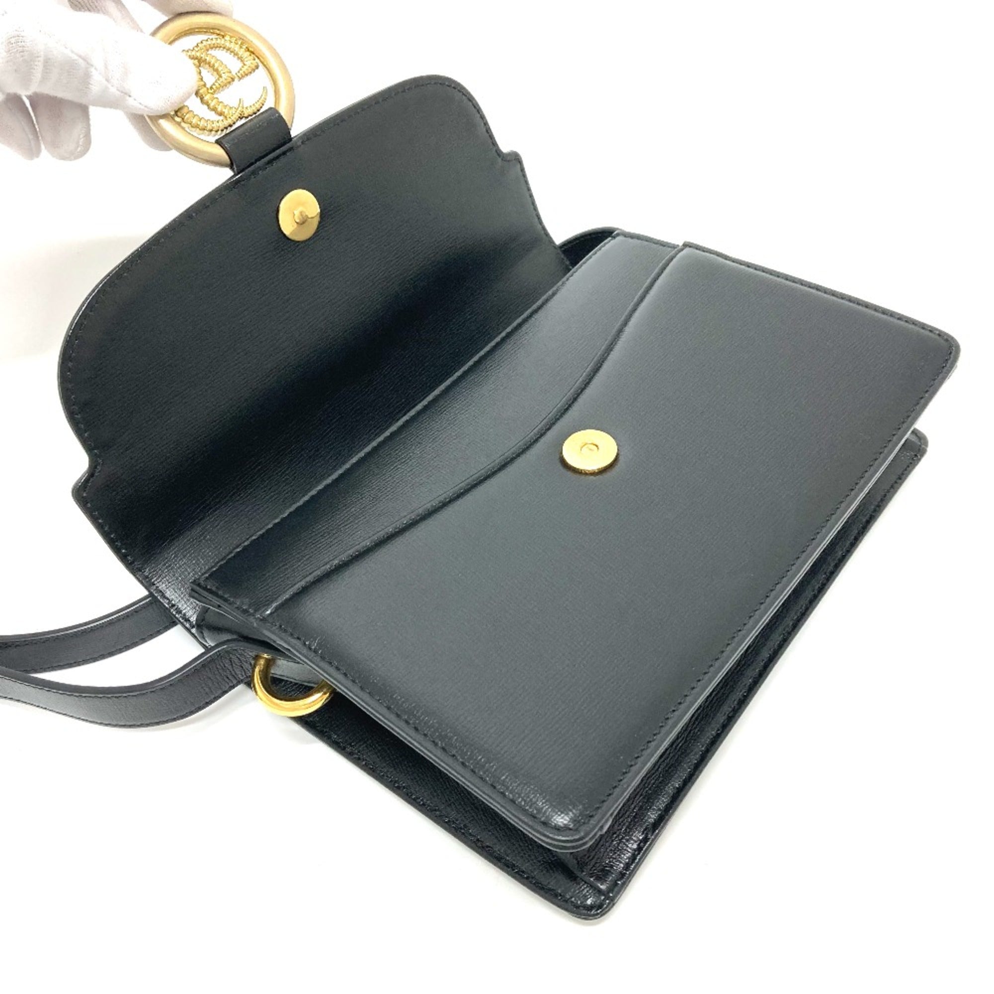 Gucci 589474 GG Marmont bag shawl Crossbody Shoulder Bag Black — Like New