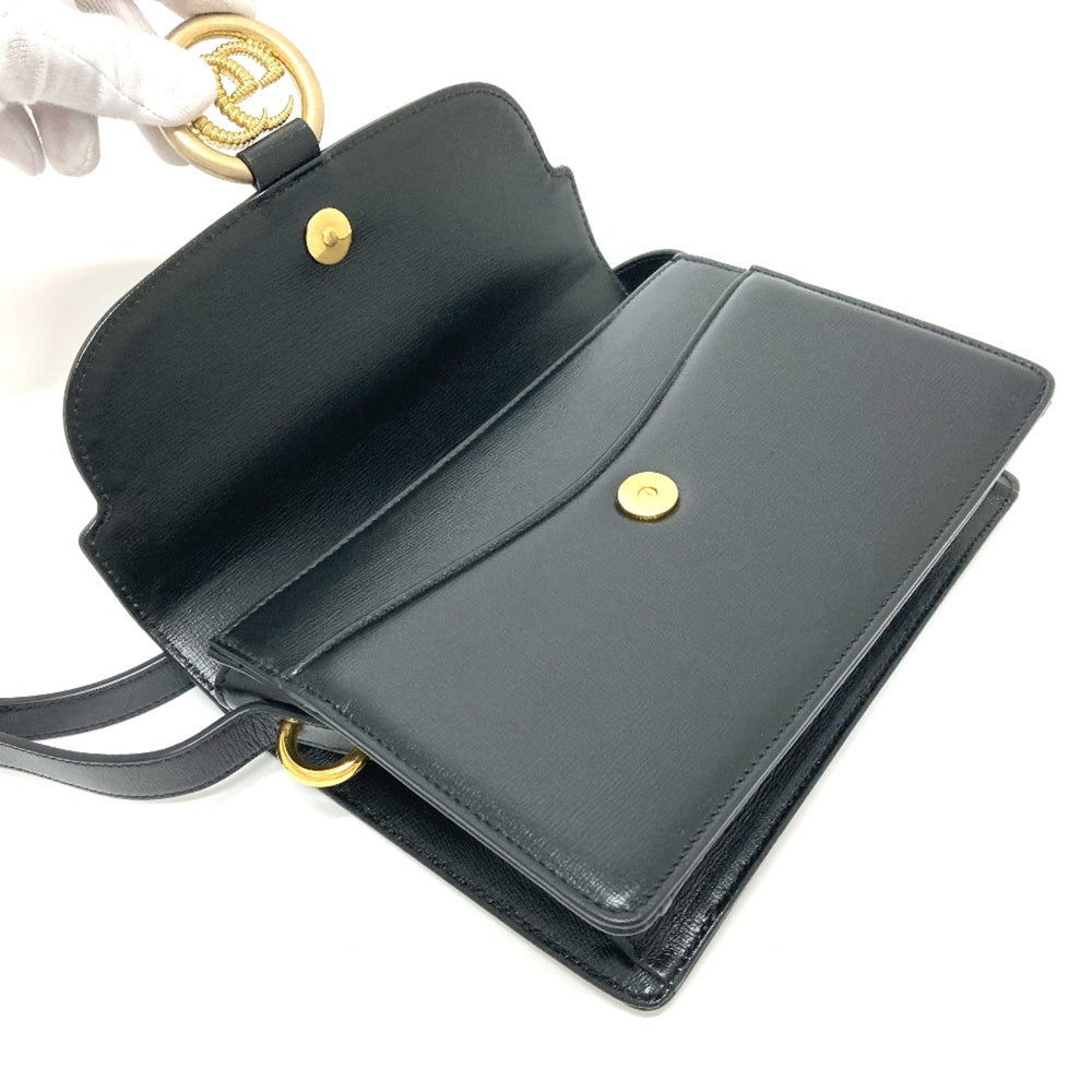 Gucci 589474 GG Marmont bag shawl Crossbody Shoulder Bag Black — Like New