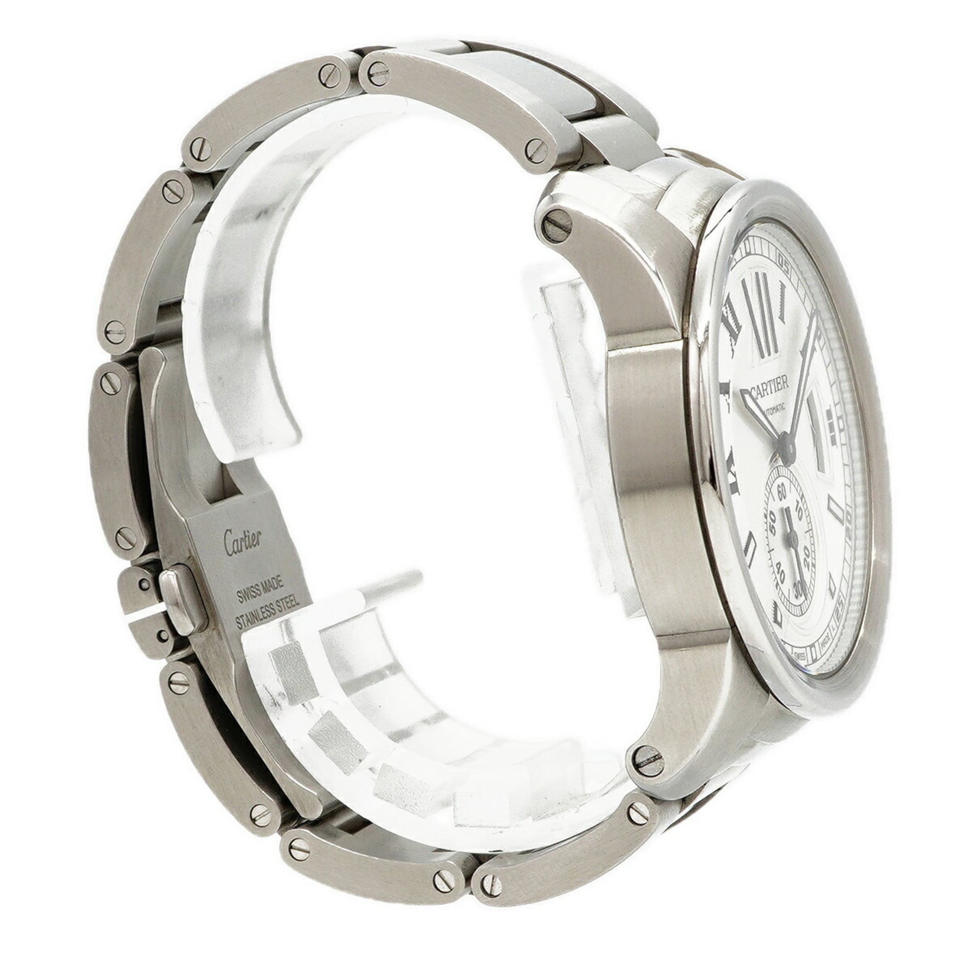 Cartier Calibre W7100015 Silver Dial Men's Watch — Good