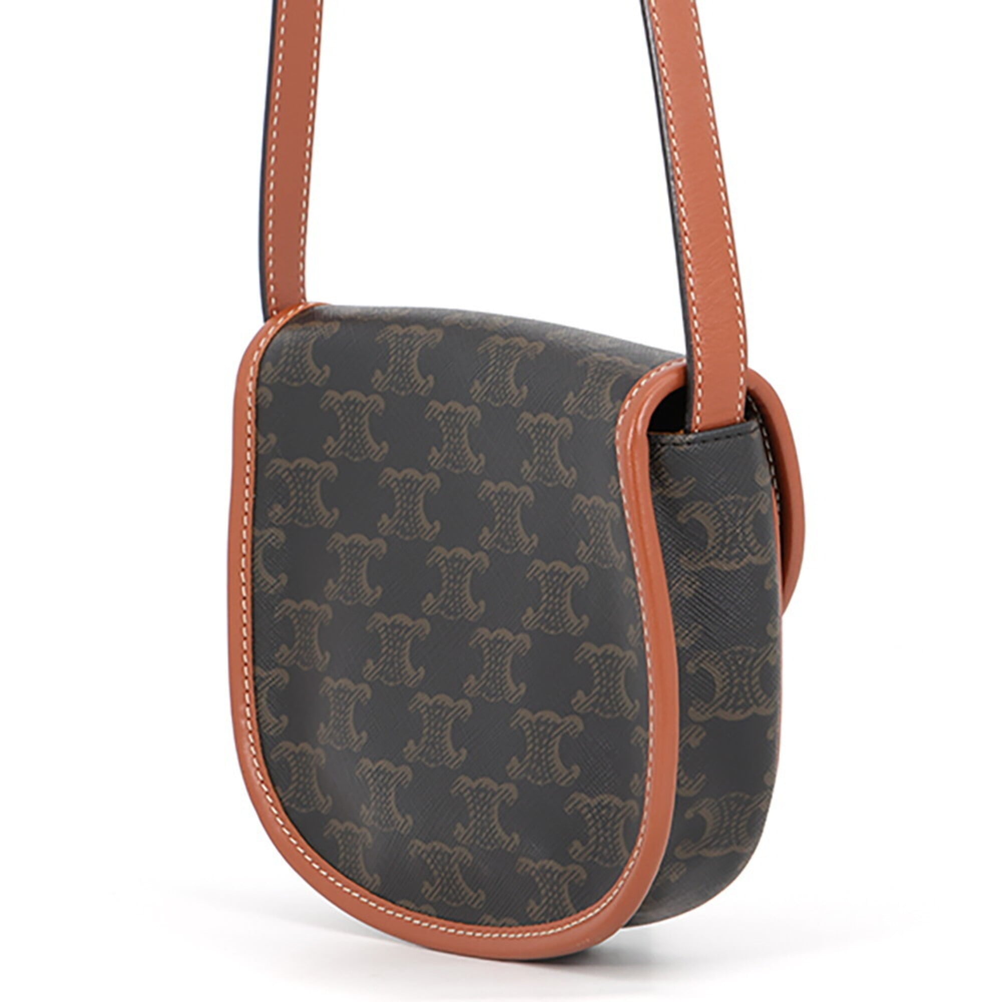 Celine Shoulder Bag Mini Besace Triomphe 196702BZJ.04LU CELINE Handbag Pouch — Like New