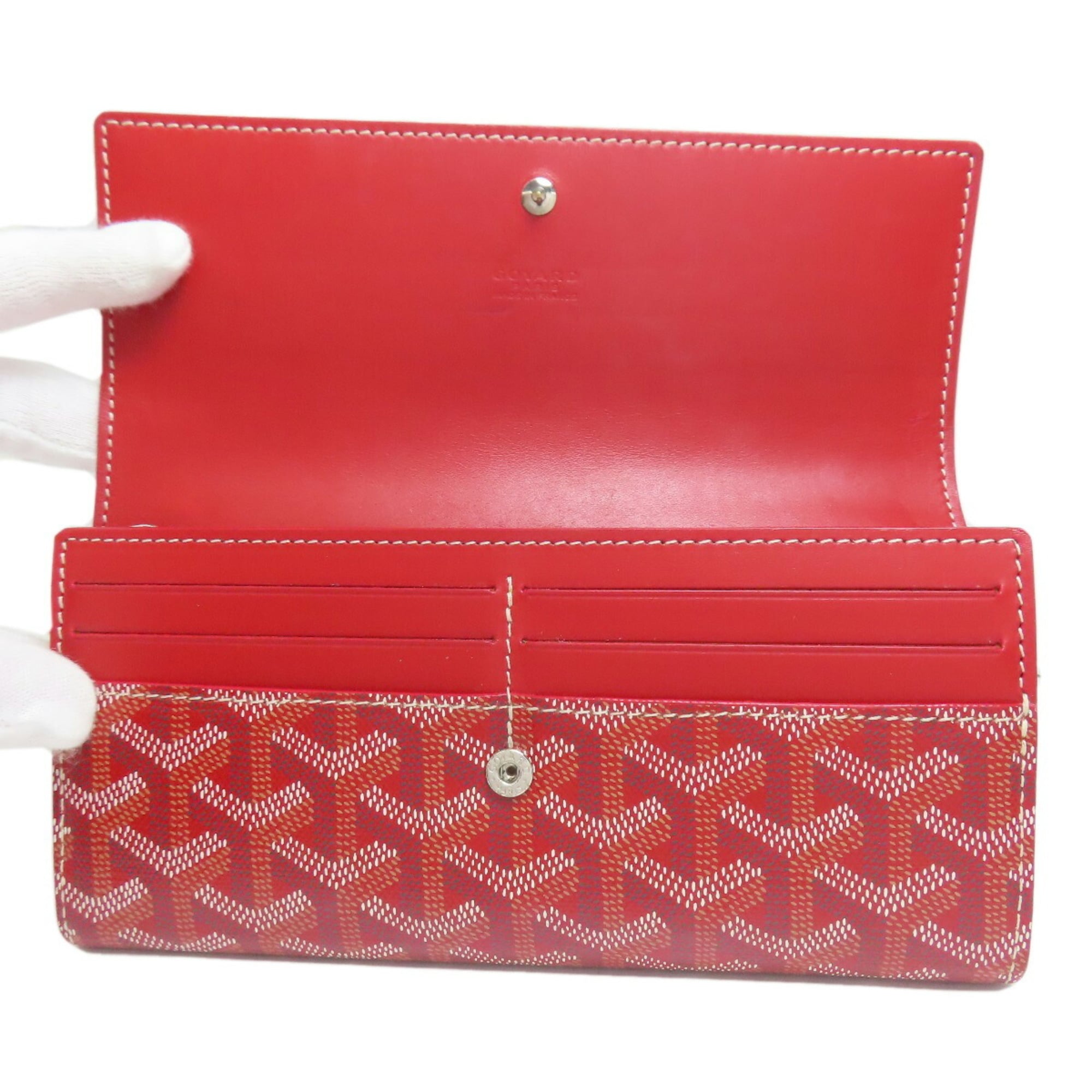 Goyard Varenne Long Wallet in Coated Canvas for Women