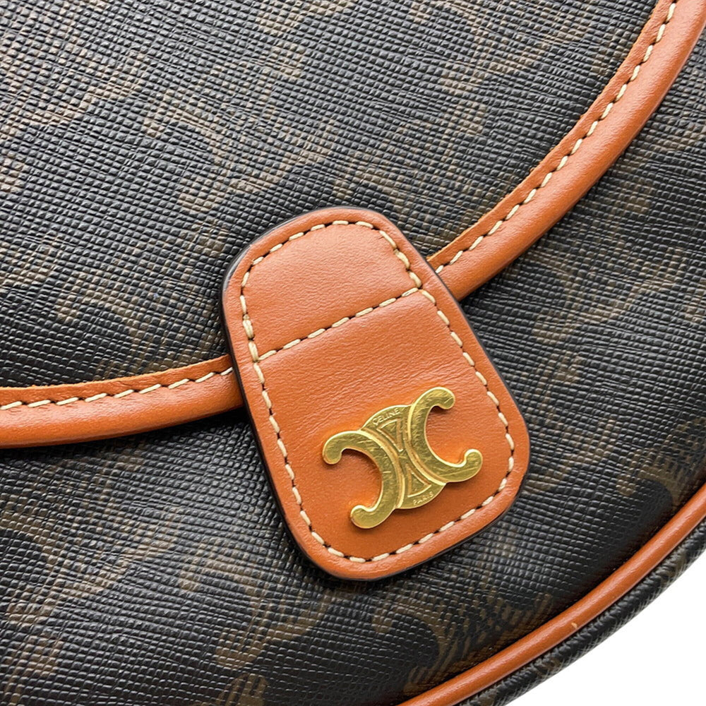 Celine Shoulder Bag Mini Besace Triomphe 196702BZJ.04LU CELINE Handbag Pouch — Like New