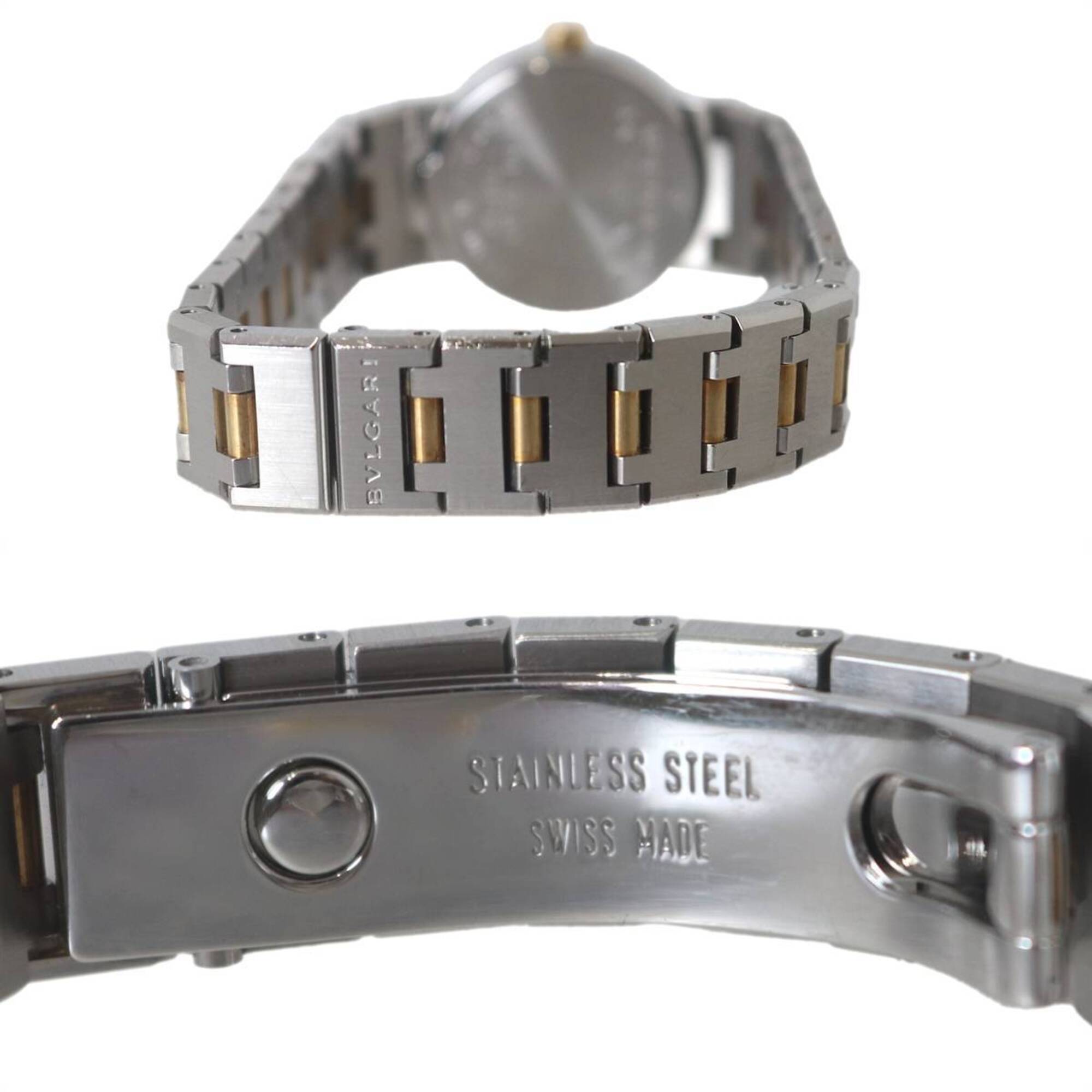 BVLGARI Bulgari 18KYG Combination Ladies Quartz Watch — Good