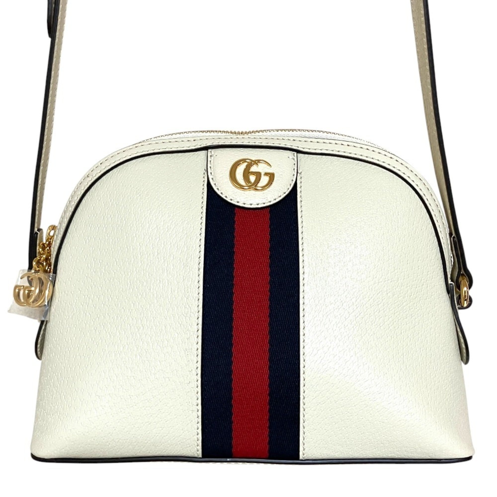 GUCCI GG Marmont Ophidia Sherry Line Shoulder Bag 719881 Off-White Women's — New - Store Return