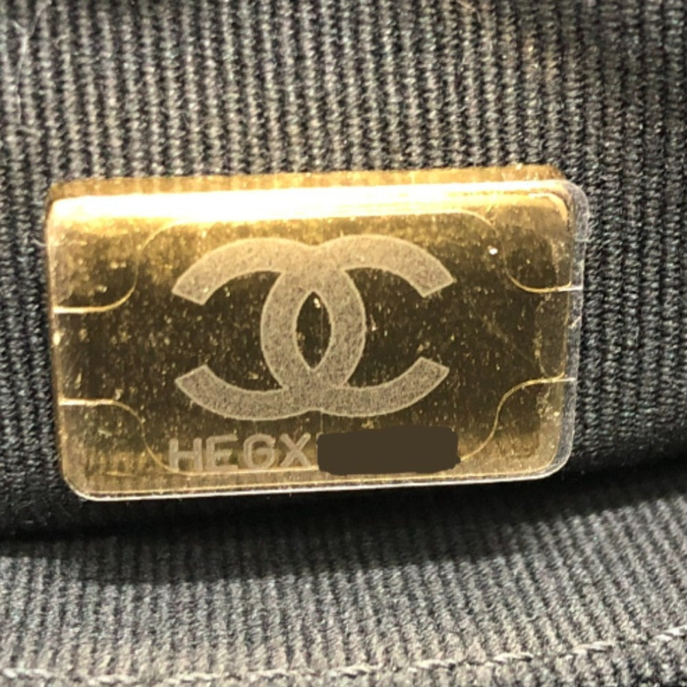 Chanel AS3502 CC Mark CC Chain bag Shoulder Shoulder Bag Black GoldHardware — Like New