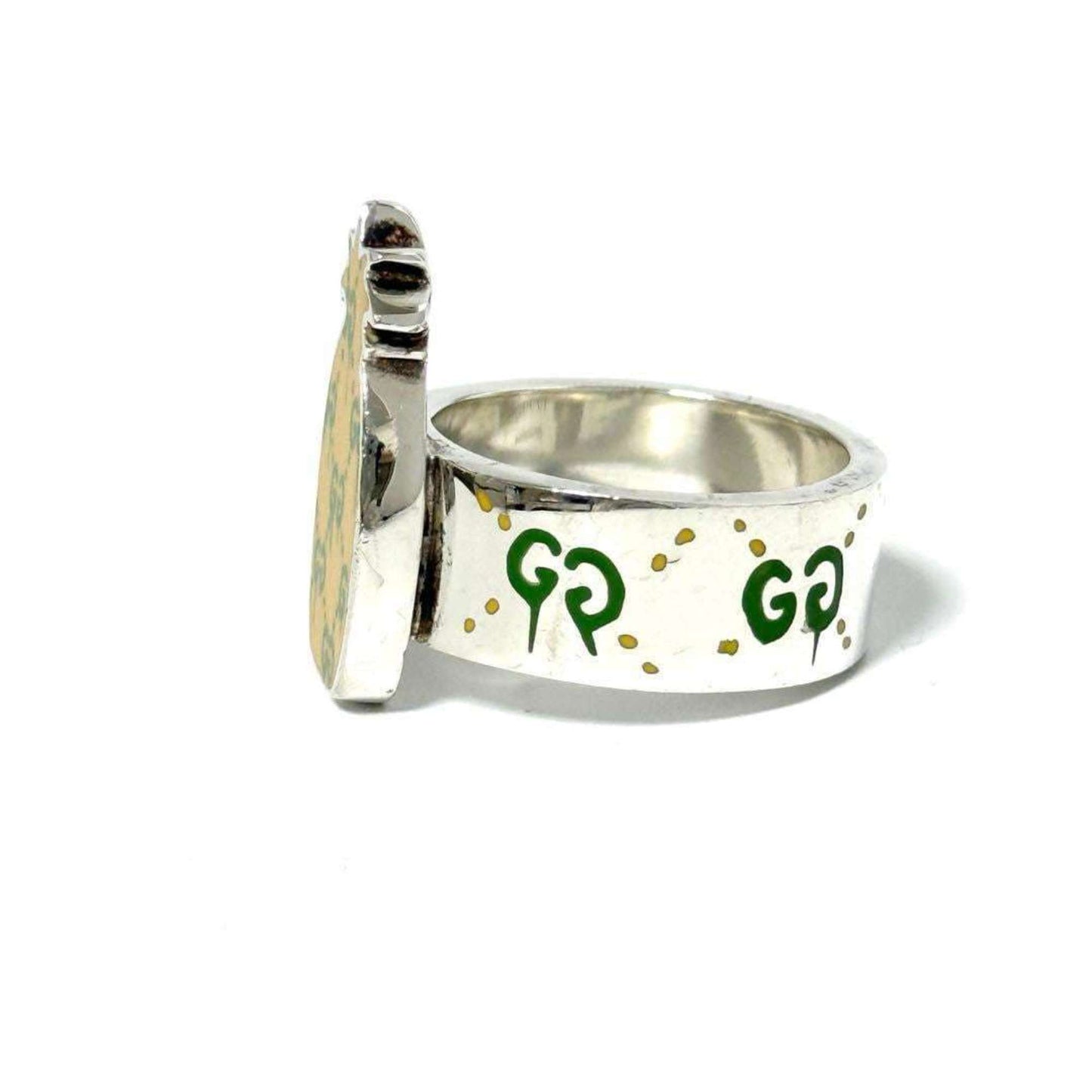 Gucci Men's Pineapple Silver Ring