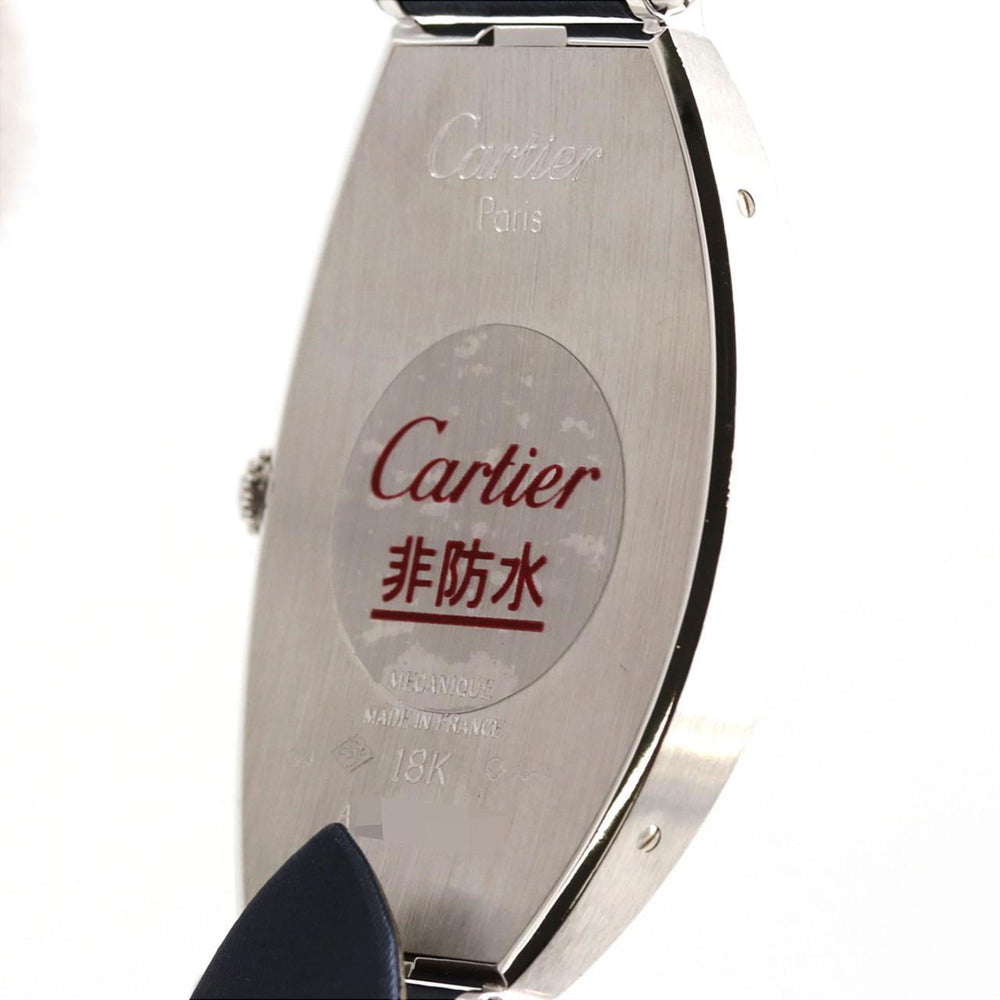 Cartier Tonneau LM WG D WA502451 Watch, Manual Winding — Very Good