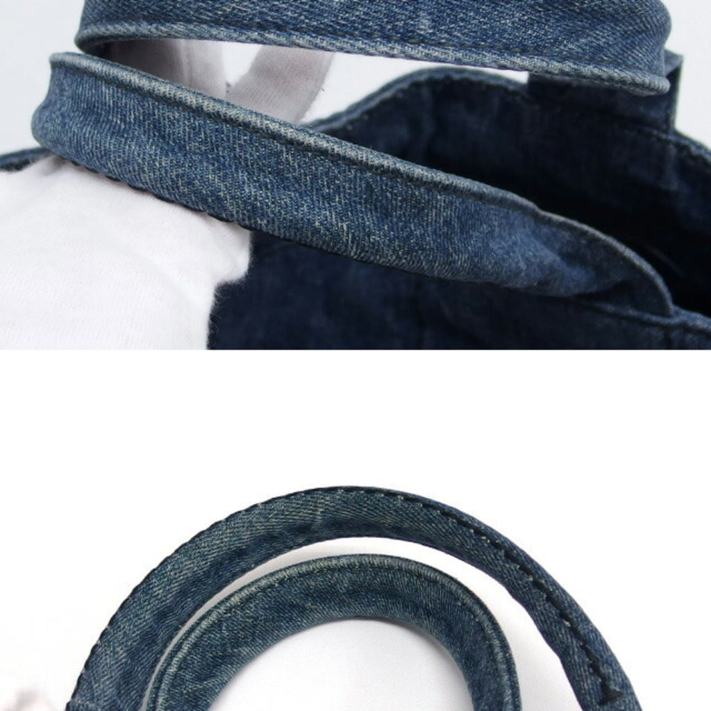 Prada Canapa Tote Bag, Medium, Avio (Indigo)