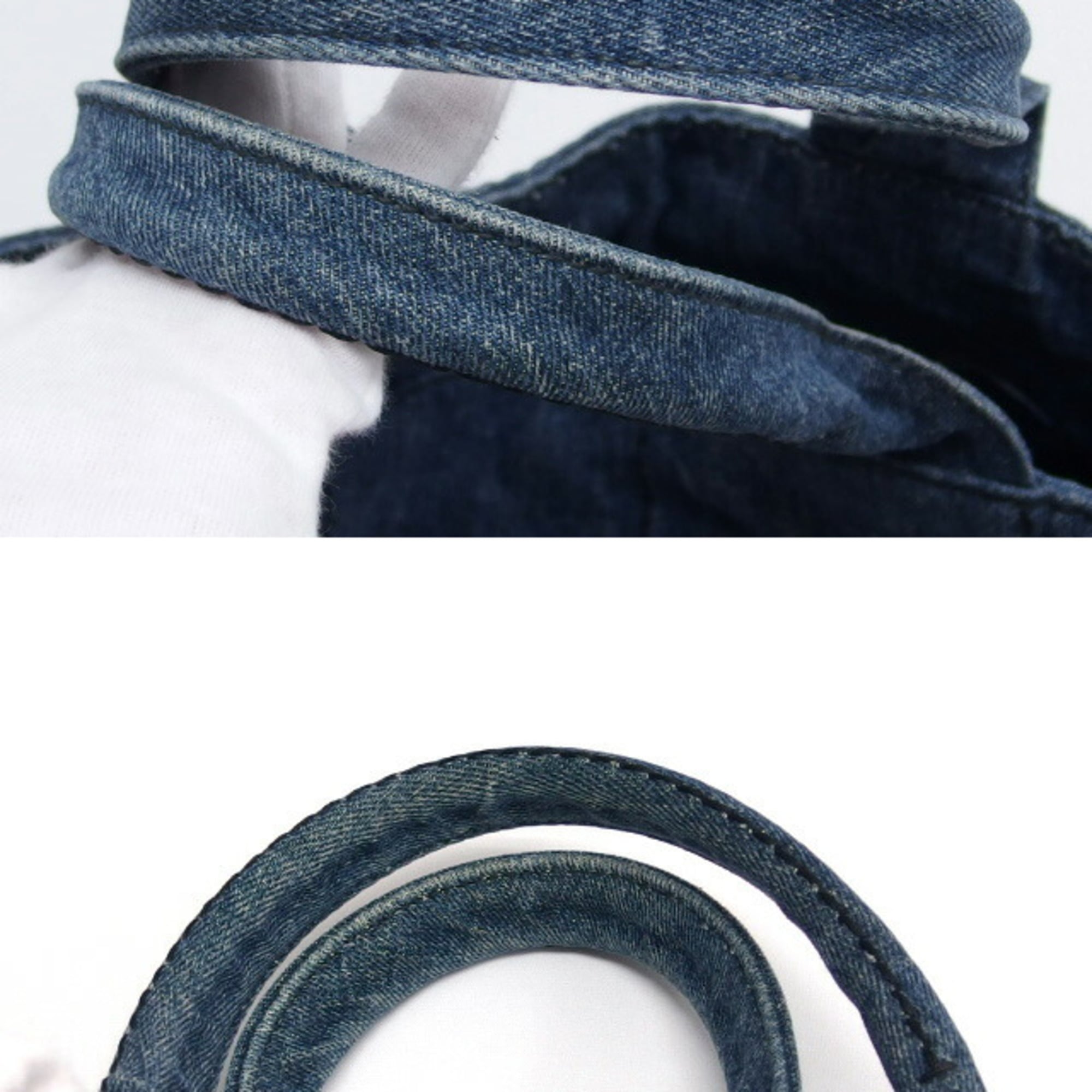 Prada Canapa Tote Bag, Medium, Avio (Indigo)