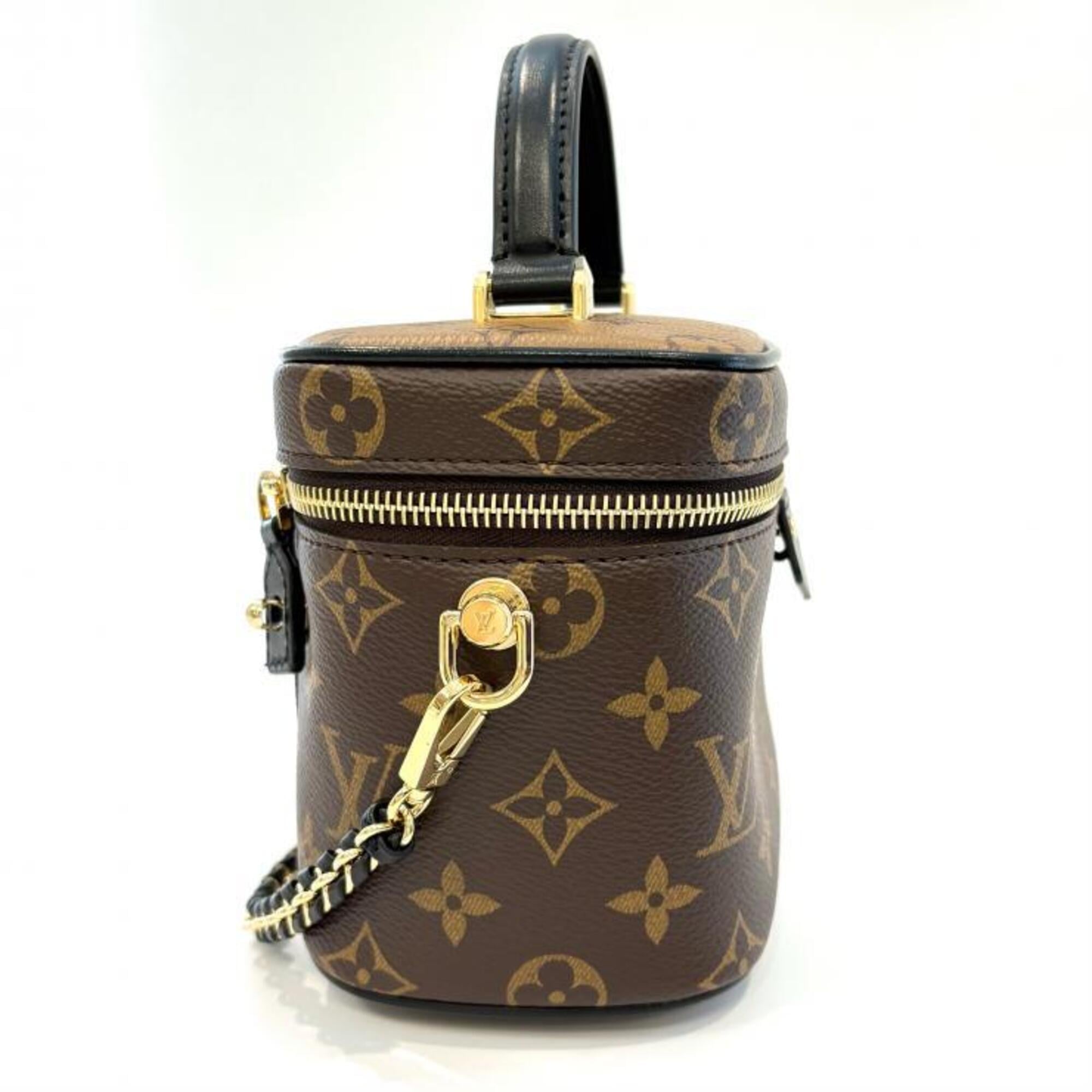 Louis Vuitton LOUIS VUITTON Monogram Reverse Vanity NV PM M47128 Chain Shoulder Bag — Like New