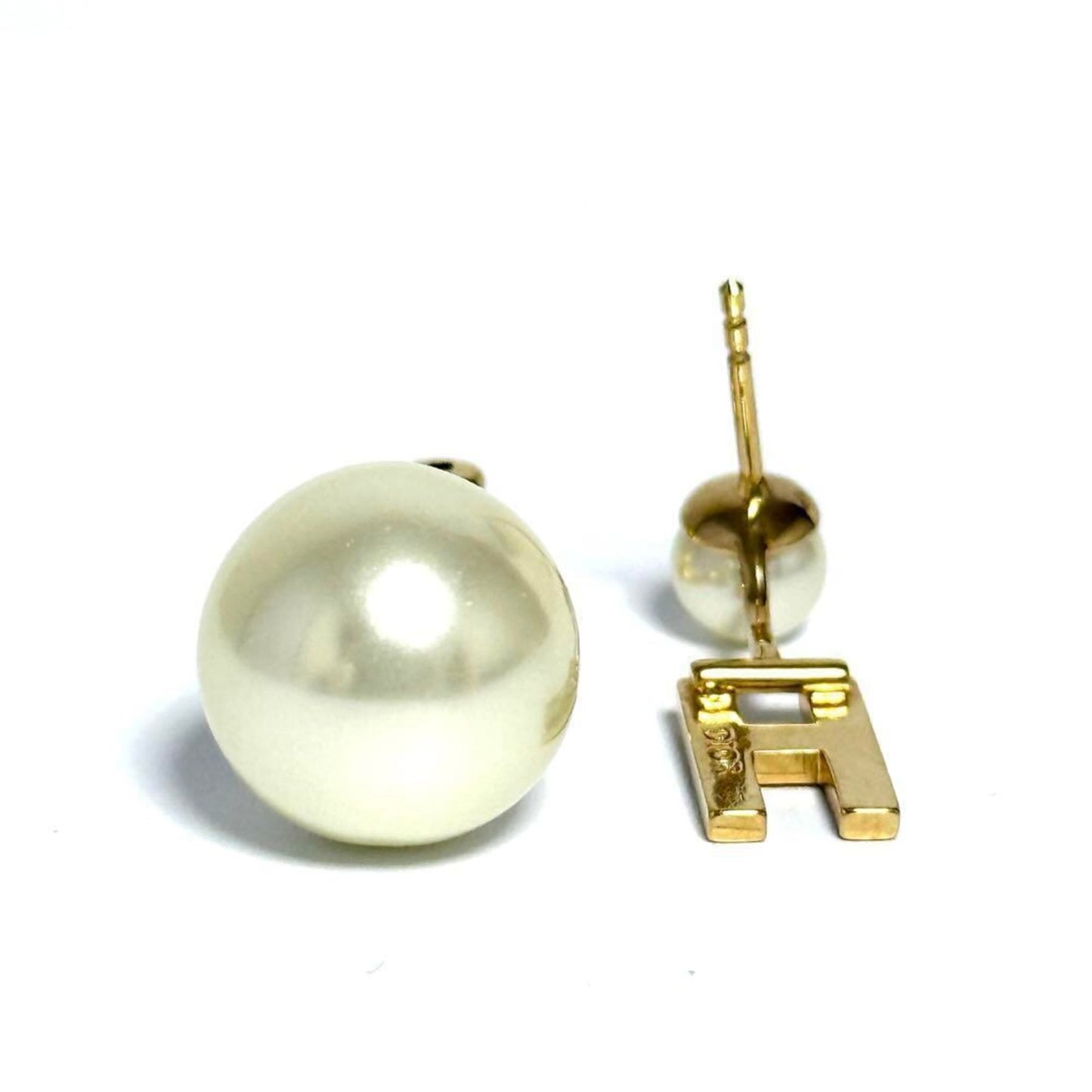 Christian Dior Dior Tribal Single Earring Initial H