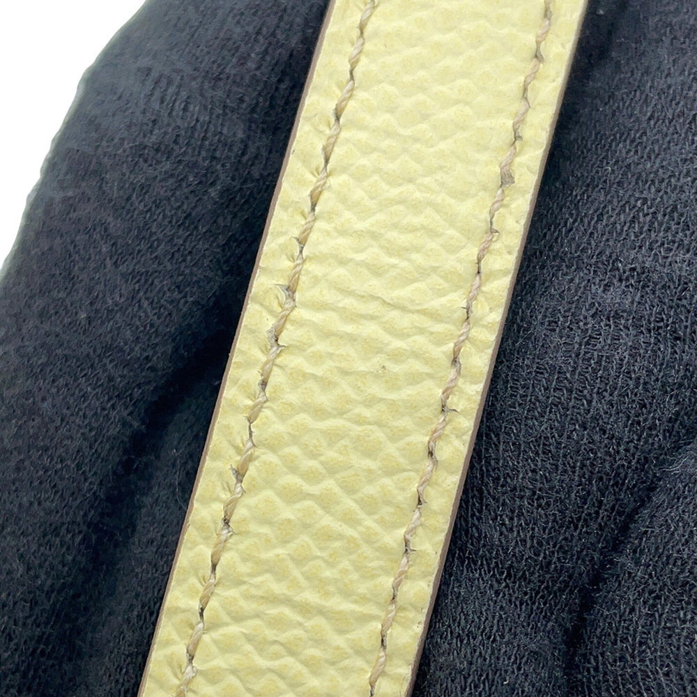 Hermes Bolide 1923 25 Verso Jaune Milton Cle Epsom W stamp 2-way shoulder bag handbag HERMES — Like New