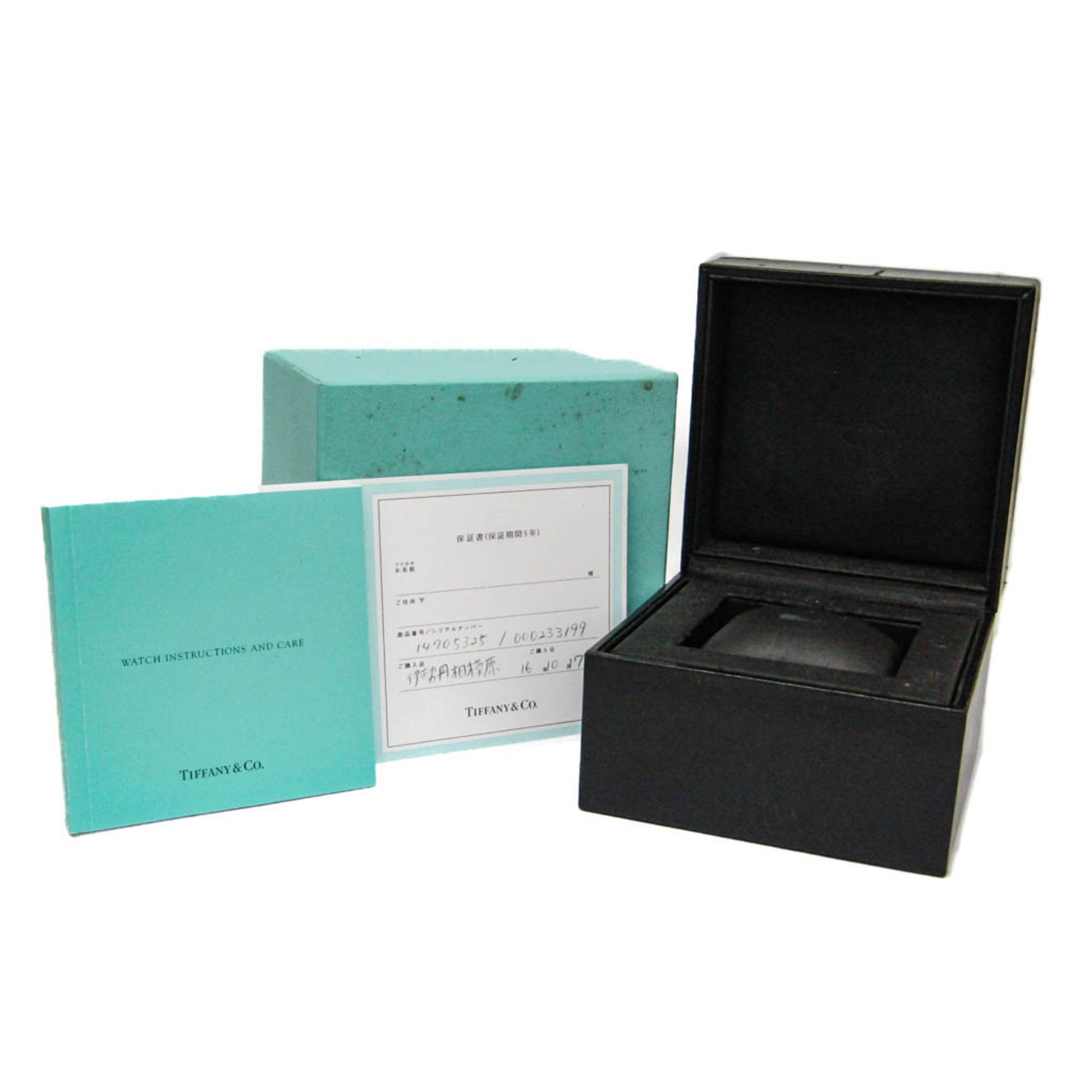 TIFFANY Atlas Chronograph Quartz Watch Z0002.32.10A11A00A Polished — Very Good