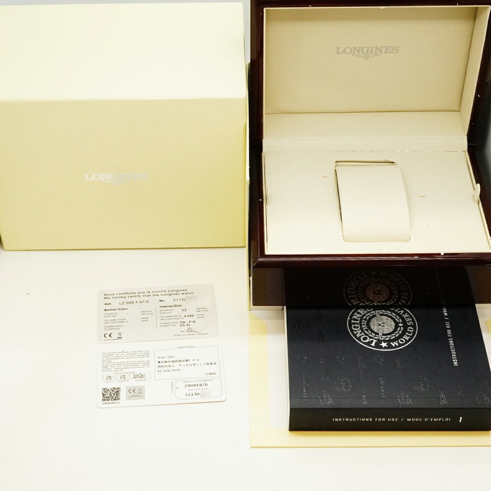 Longines Master Collection Moonphase L2.909.4 Navy Dial Men's Watch — Very Good