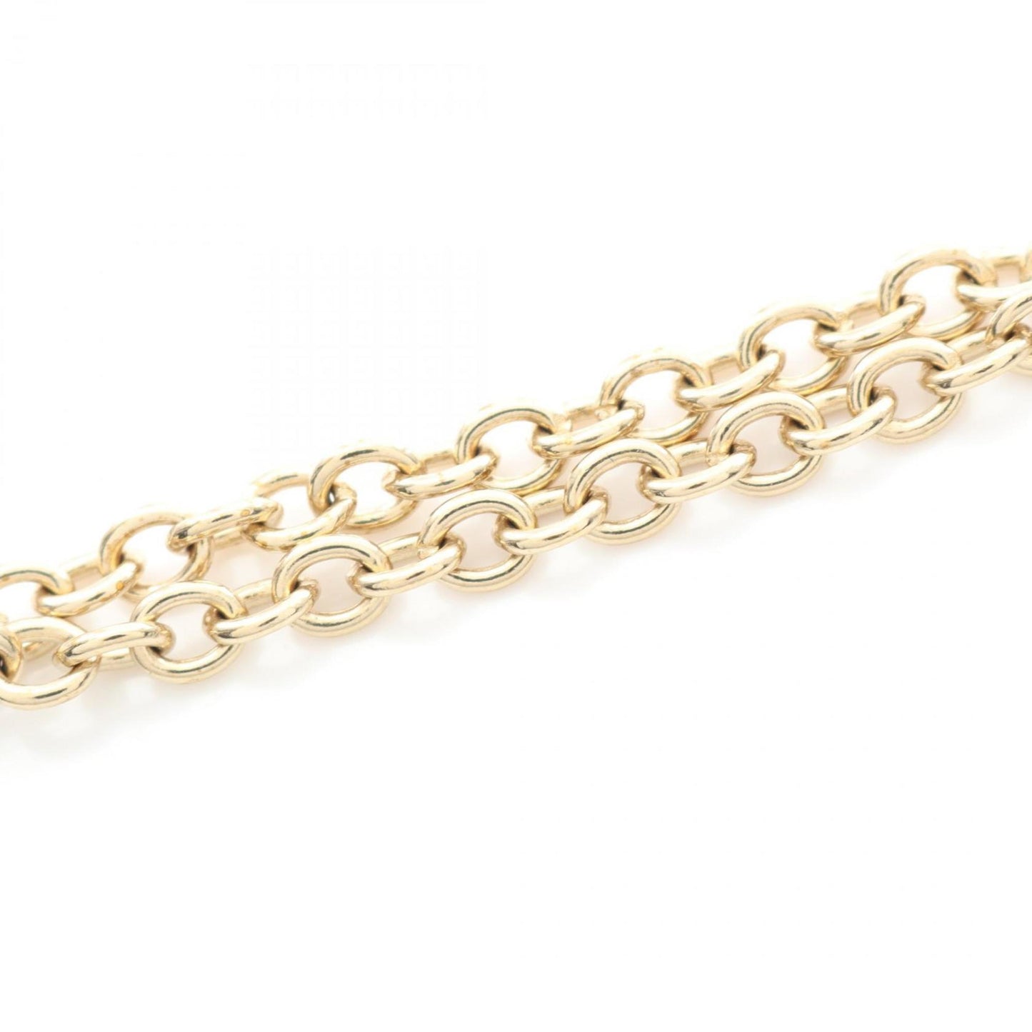 CHANEL Coco Mark Necklace Jewelry GP (Gold Plated) Women's Gold and Silver