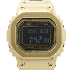 CASIO G-SHOCK FULL METAL 5000 SERIES GMW-B5000GD-9JF Black Gold Stainless Steel Men's Digital Watch — New - Store Return